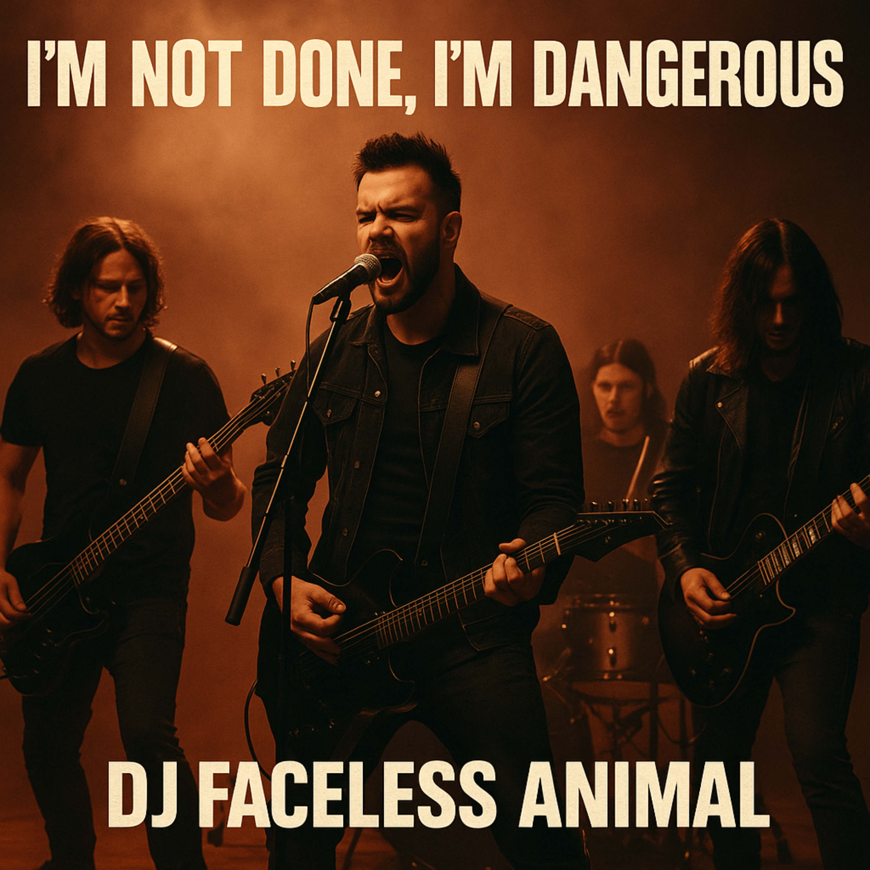 I'm Not Done, I'm Dangerous artwork