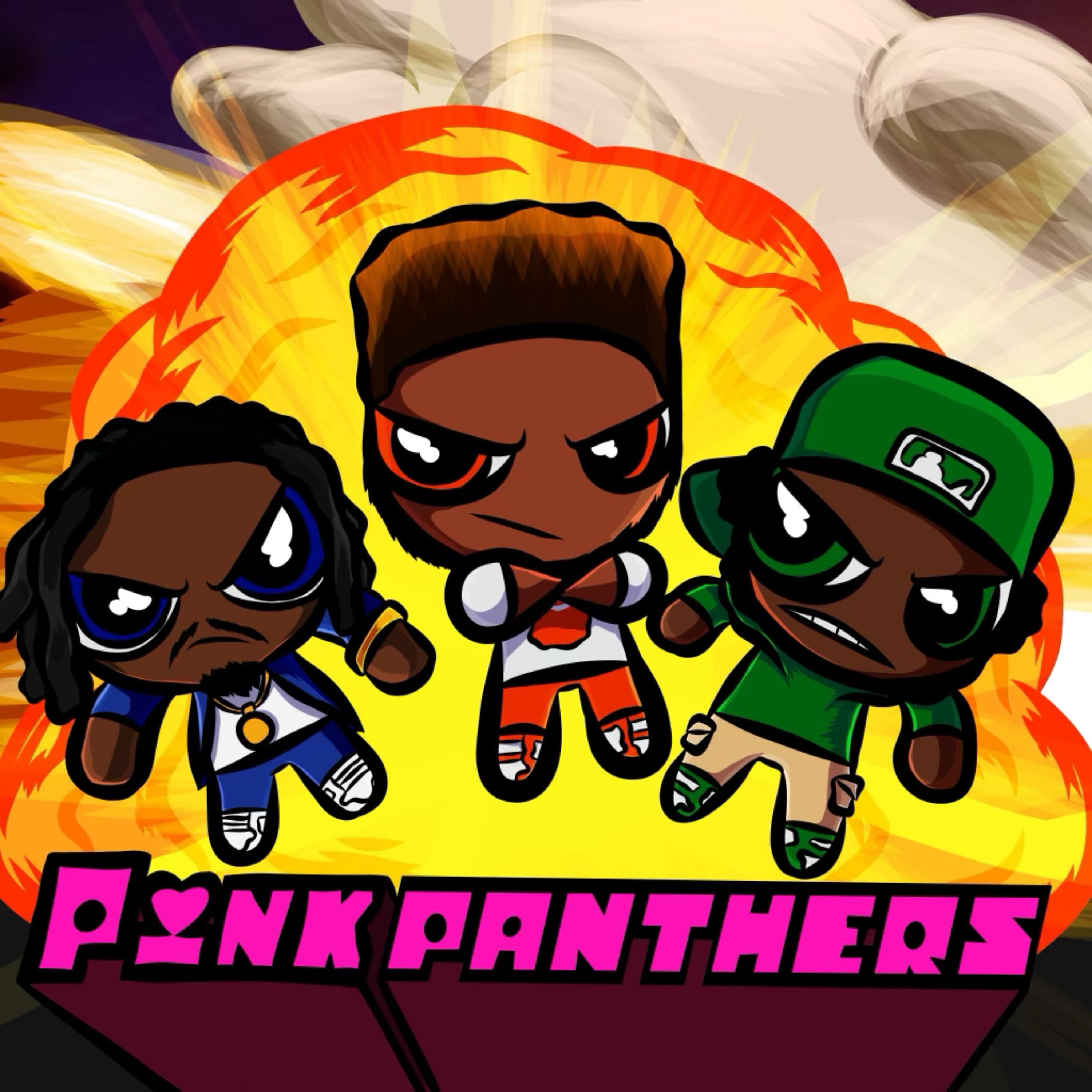 Pink Panthers artwork