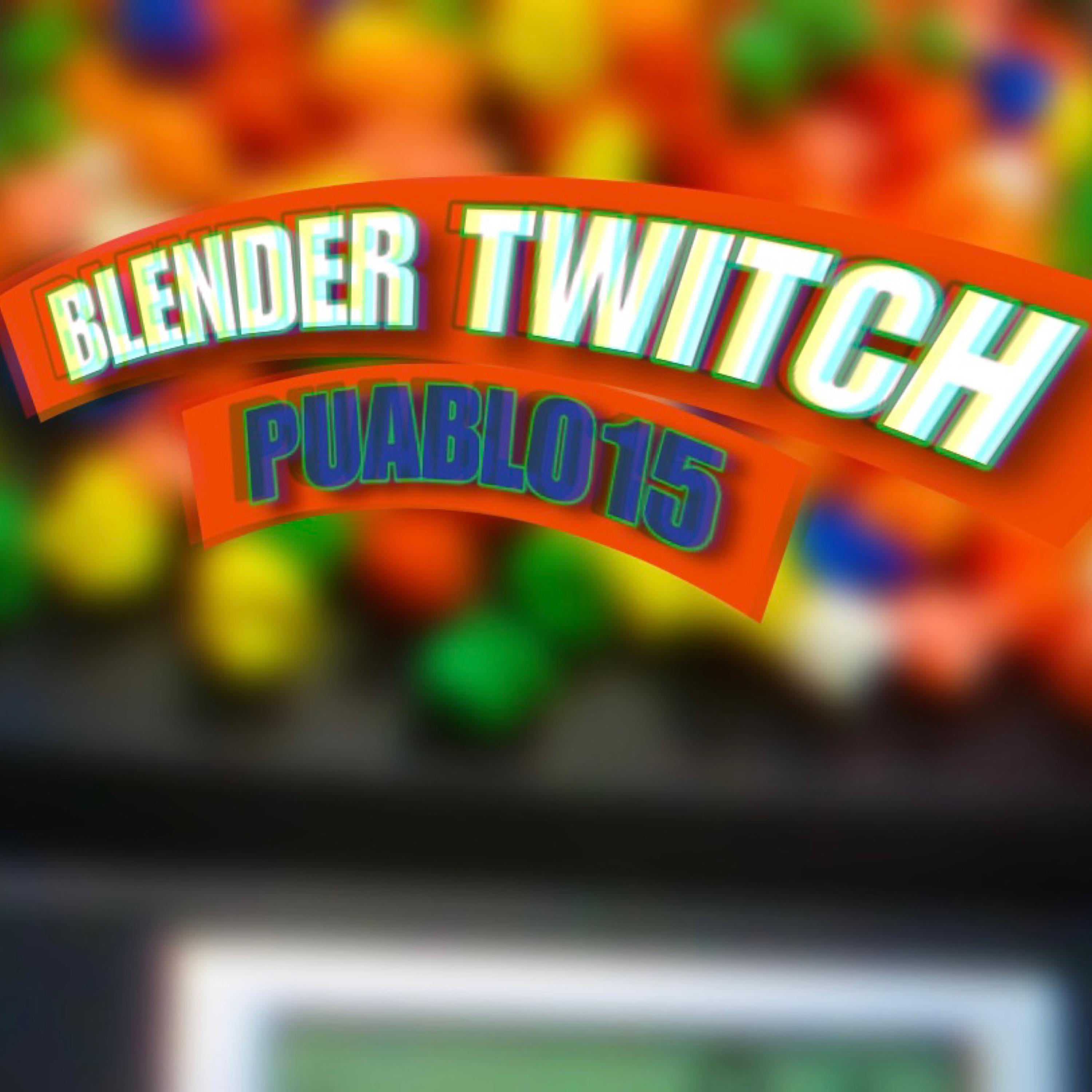 Blender Twitch artwork