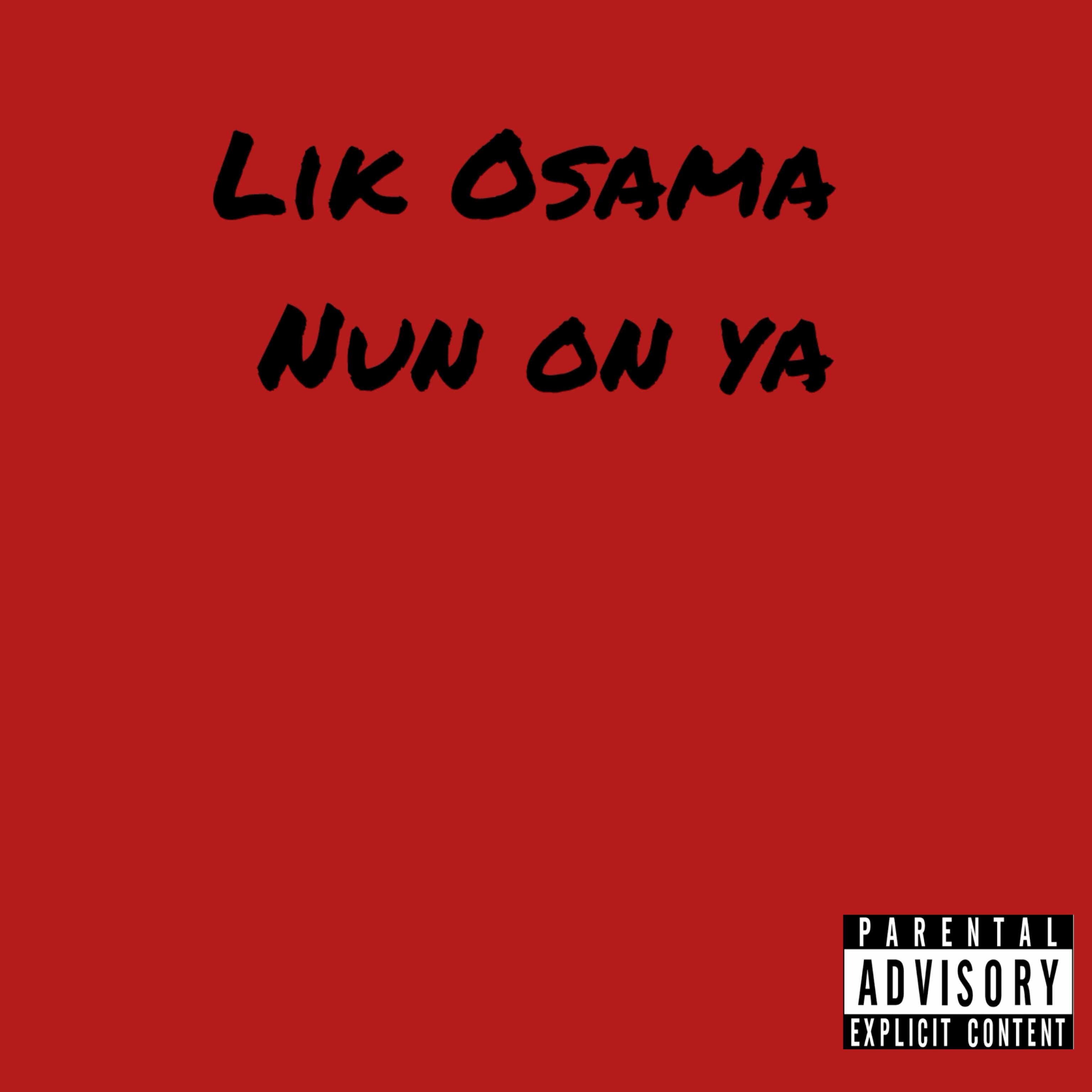 Nun On Ya artwork