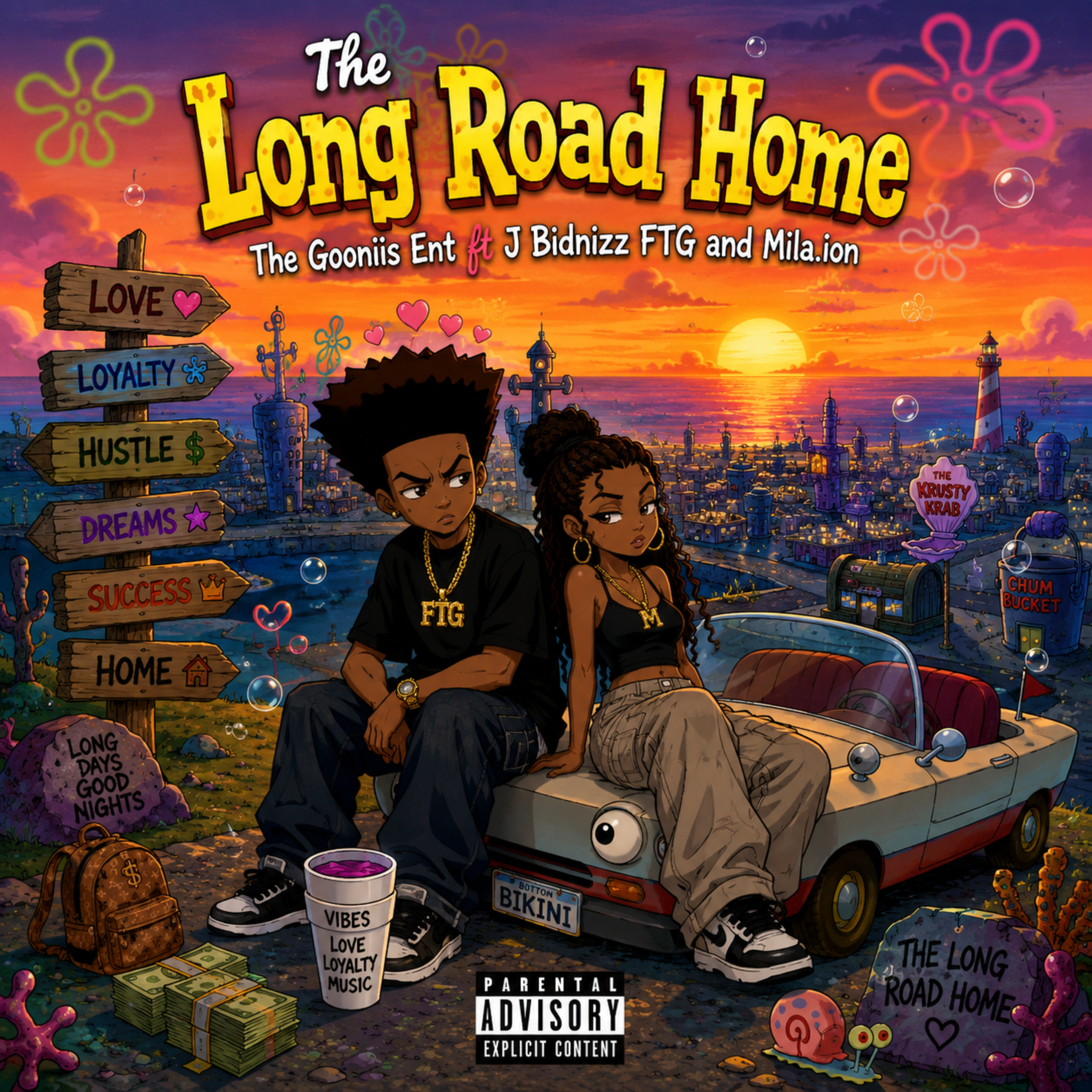 The Long Road Home by The Gooniis cover art