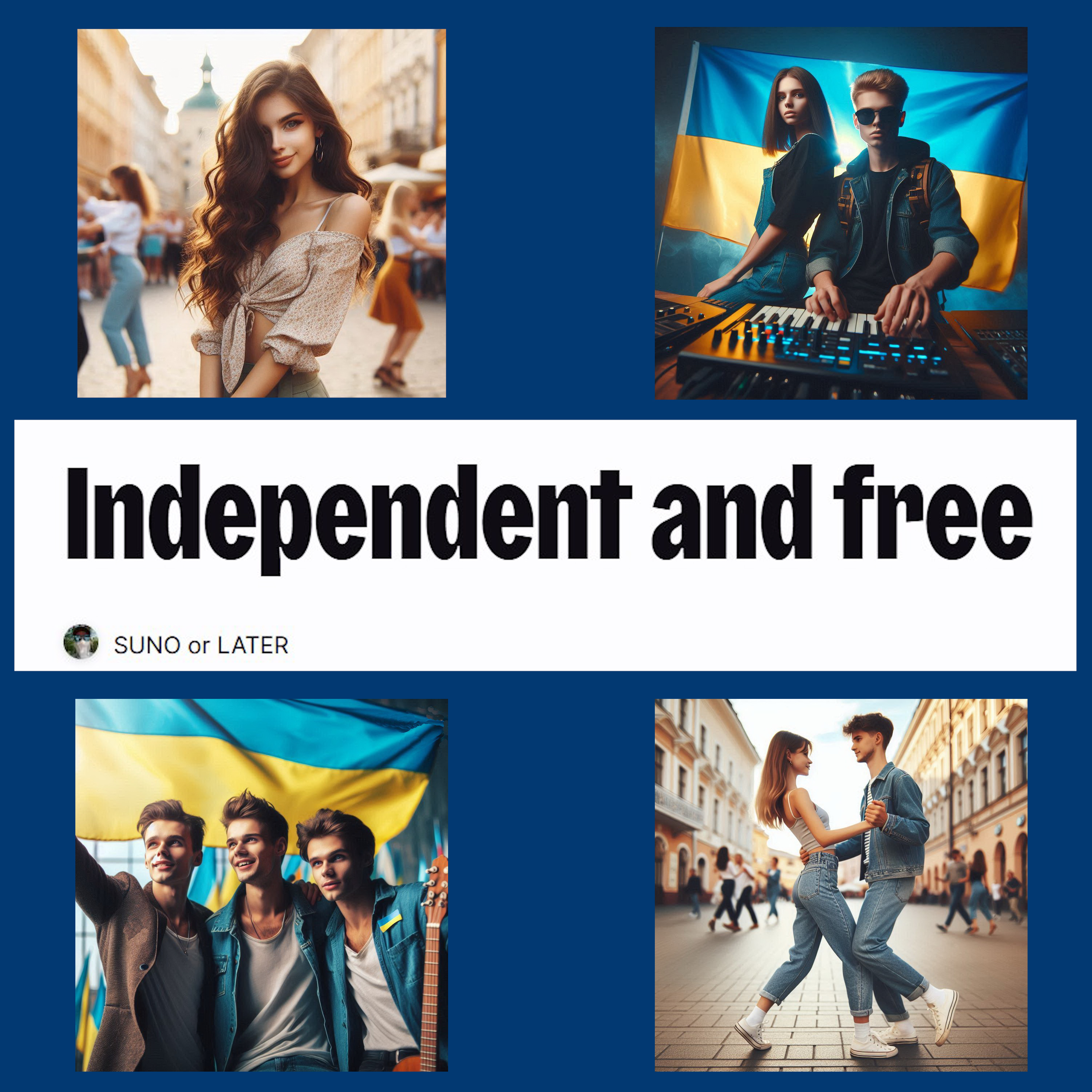Independent and free Нашим кажіть artwork