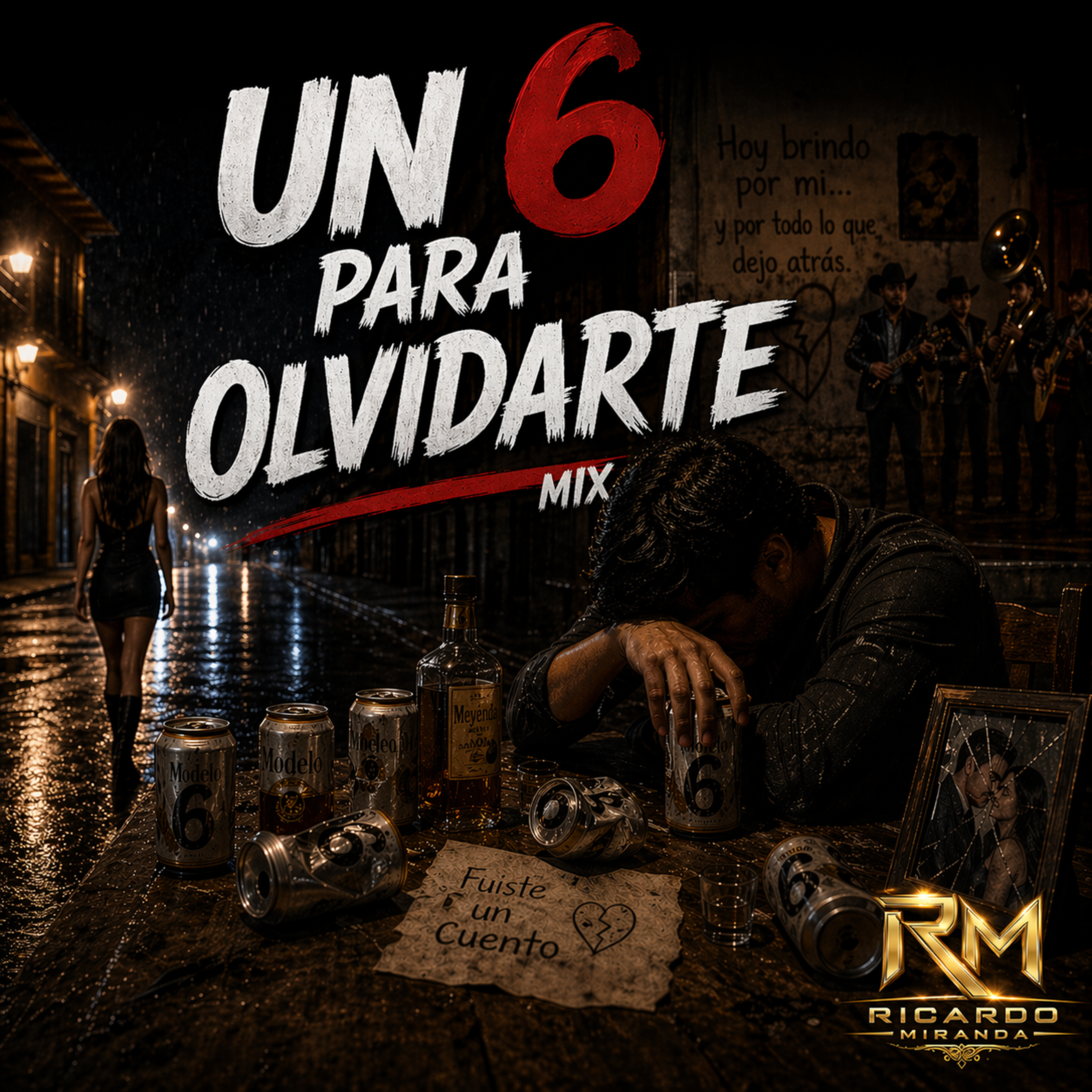 UN 6 PARA OLVIDARTE MIX artwork