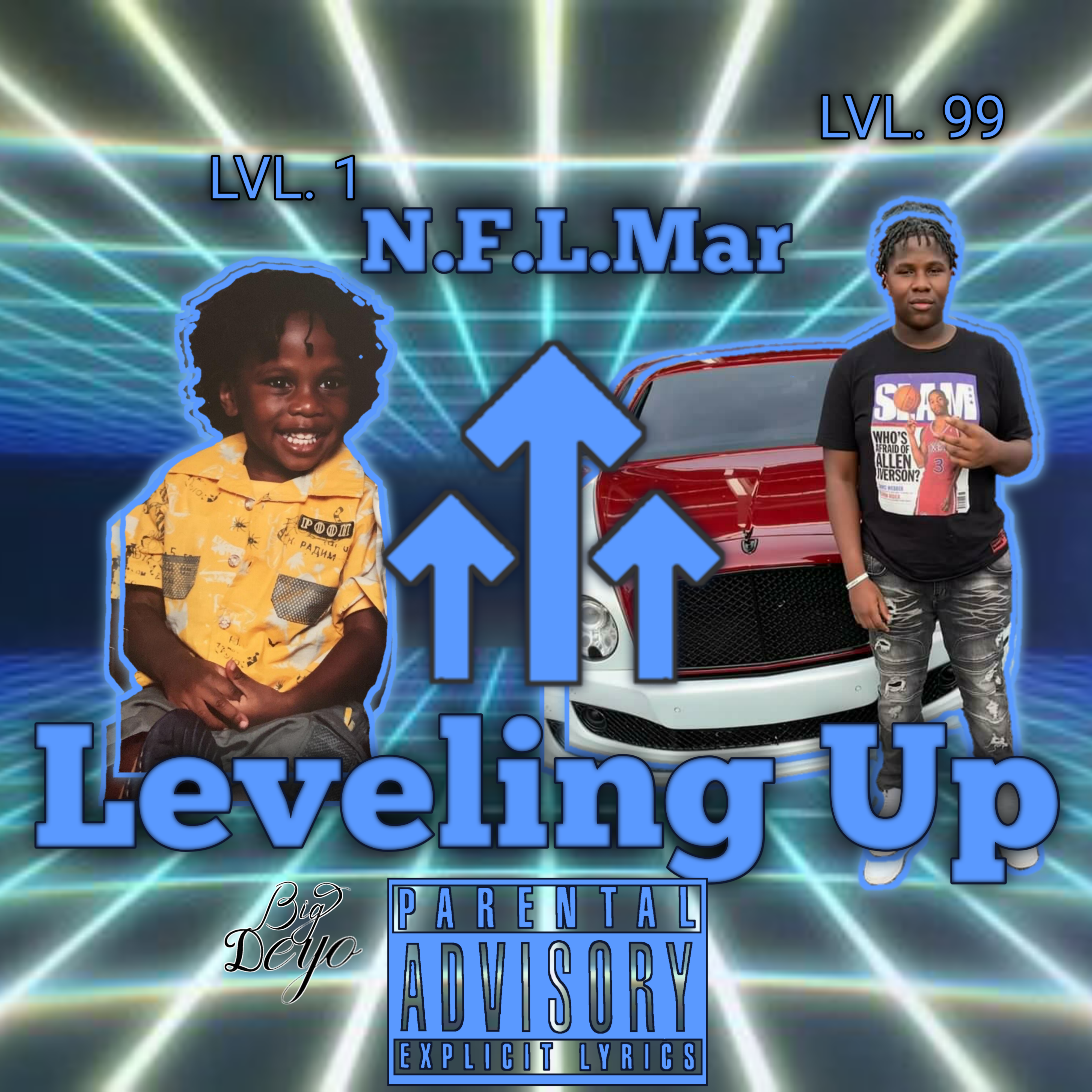 Leveling Up by N.F.L.Mar cover art