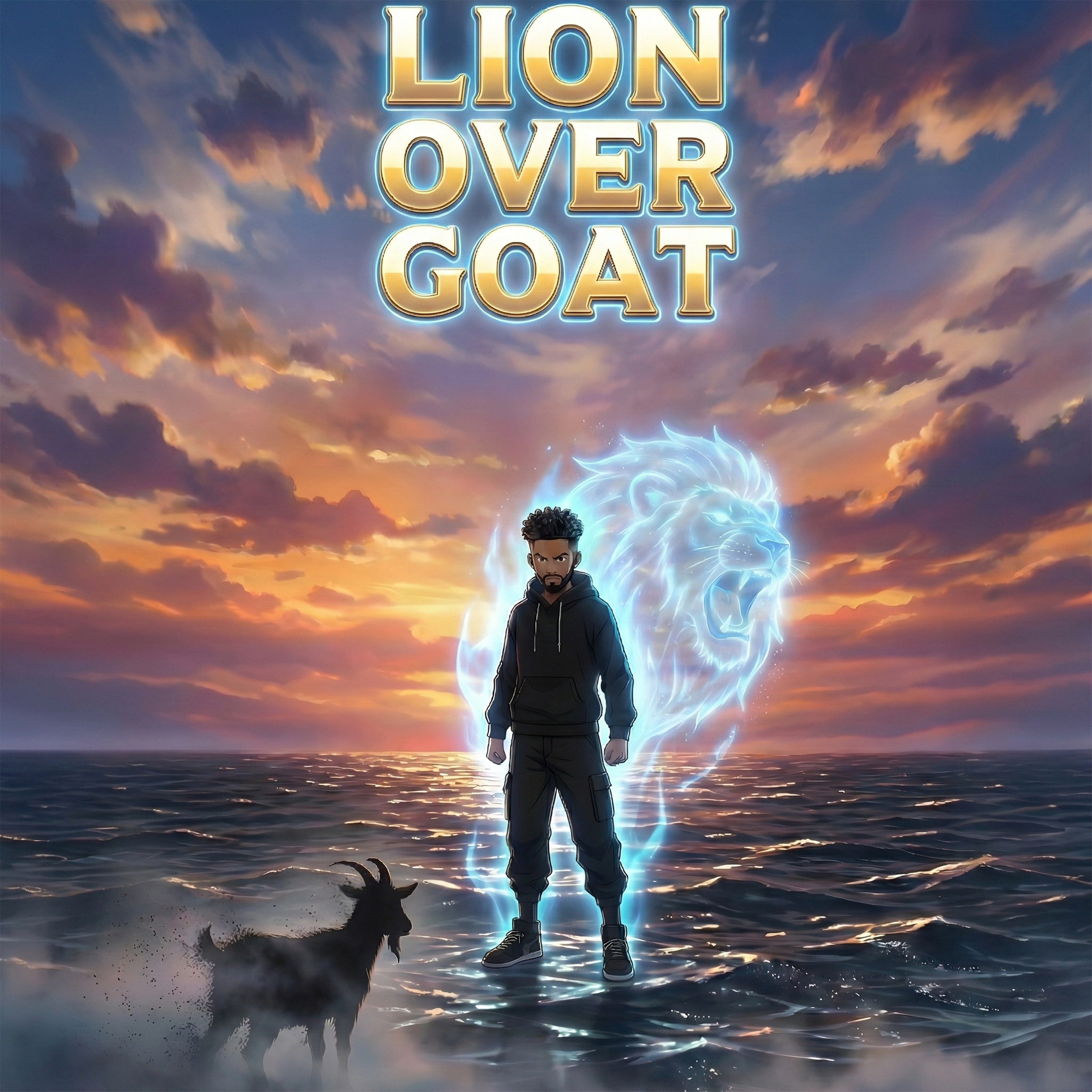 Lion Over Goat artwork