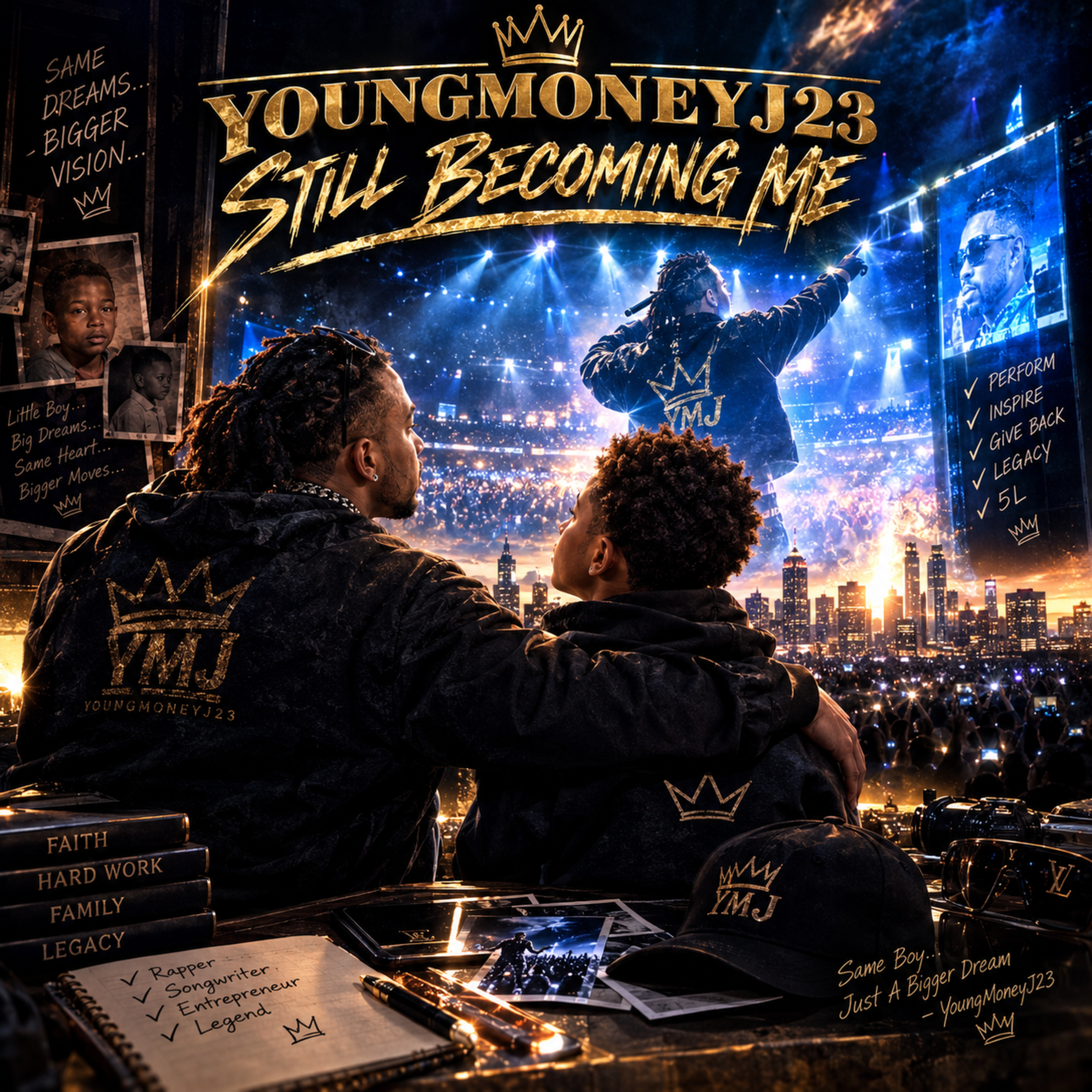 Still Becoming Me by YoungMoneyJ23 cover art