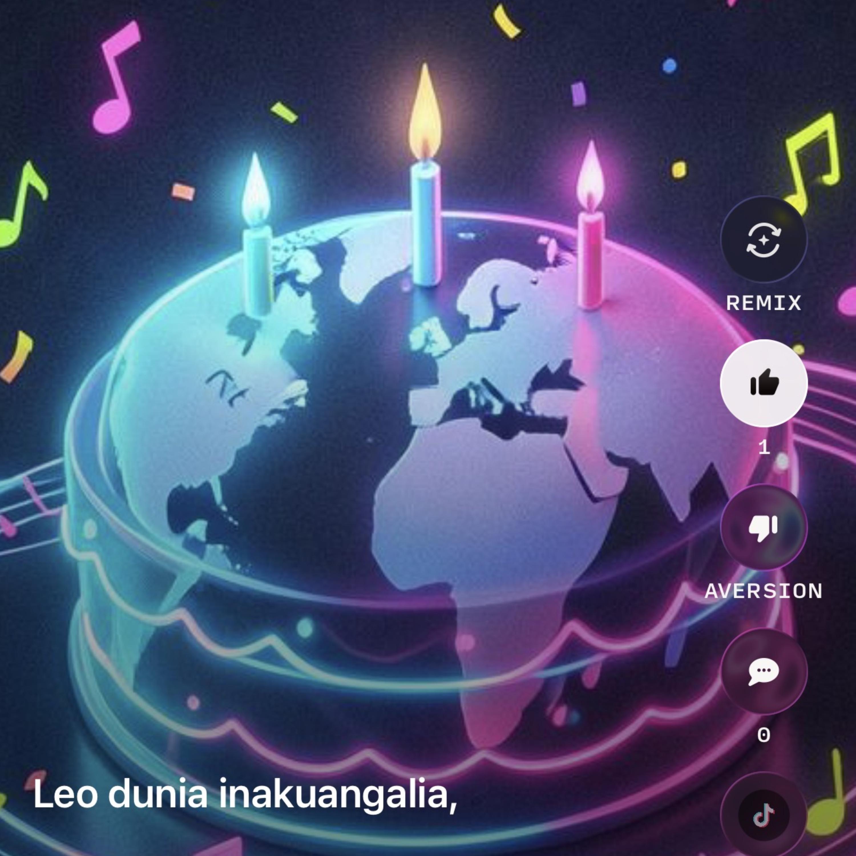 leo dunia. by Justin Barihuta cover art