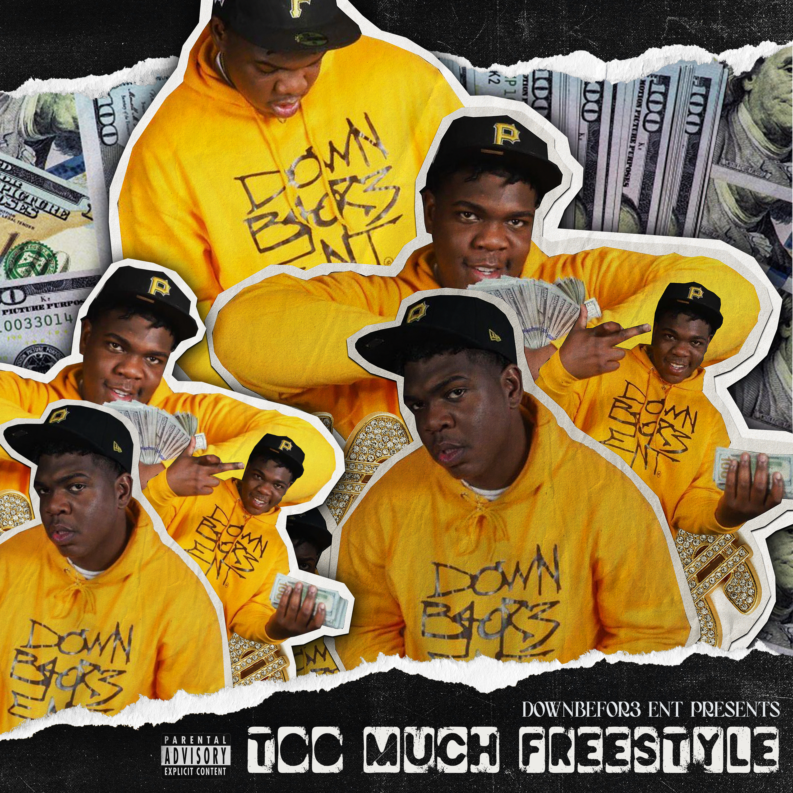 Too Much Money Freestyle by 10band cover art
