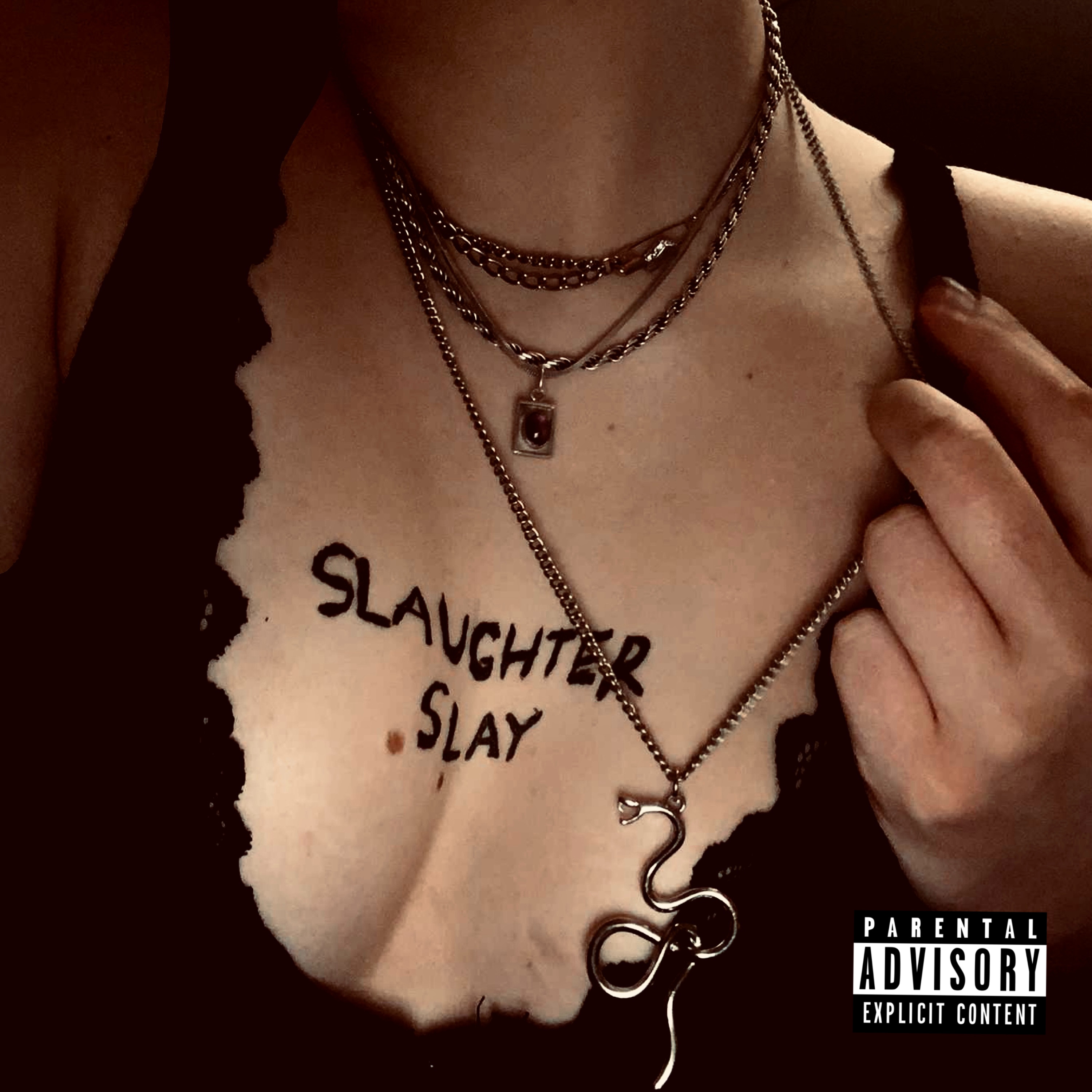 Wrote on Her Titty artwork