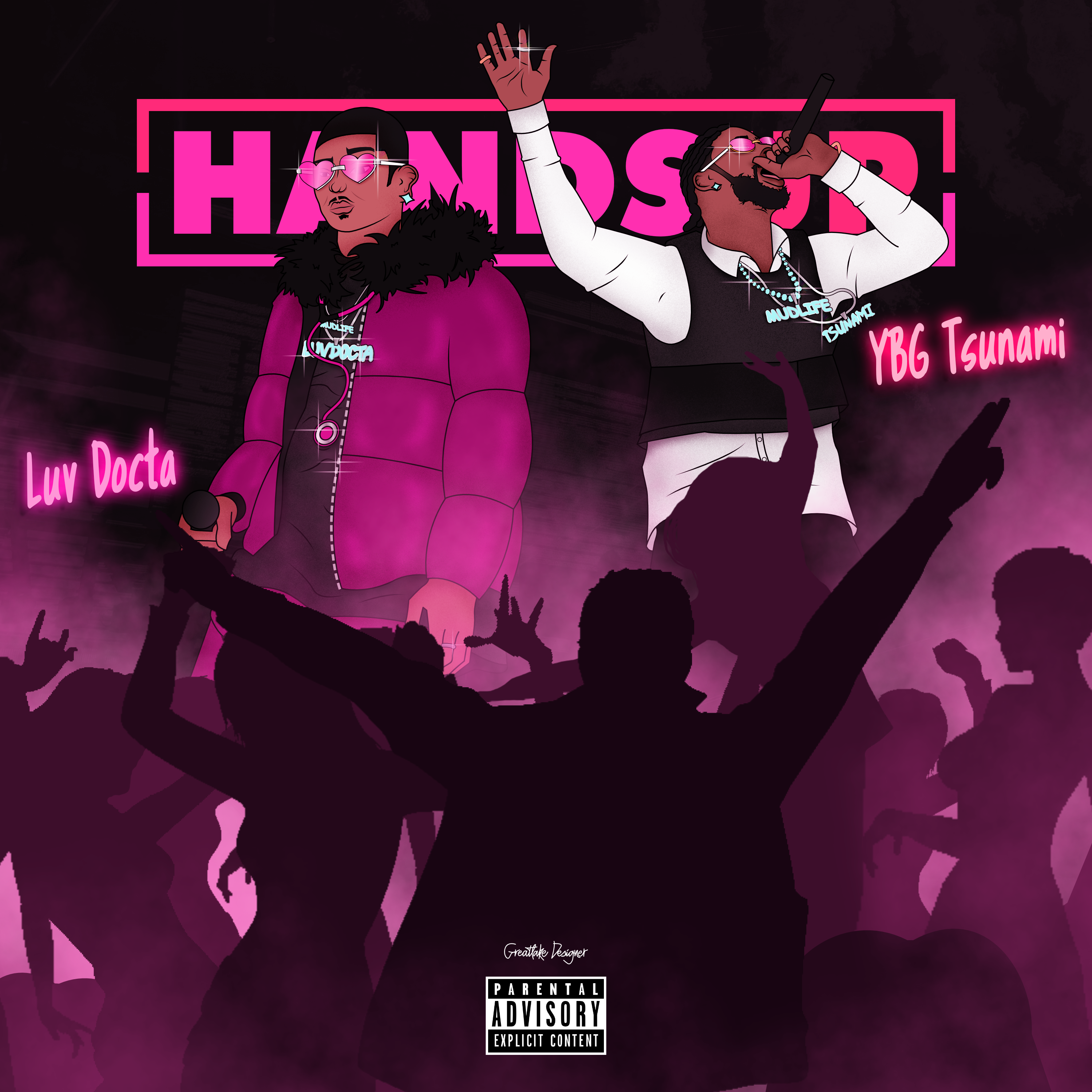 Hands Up artwork