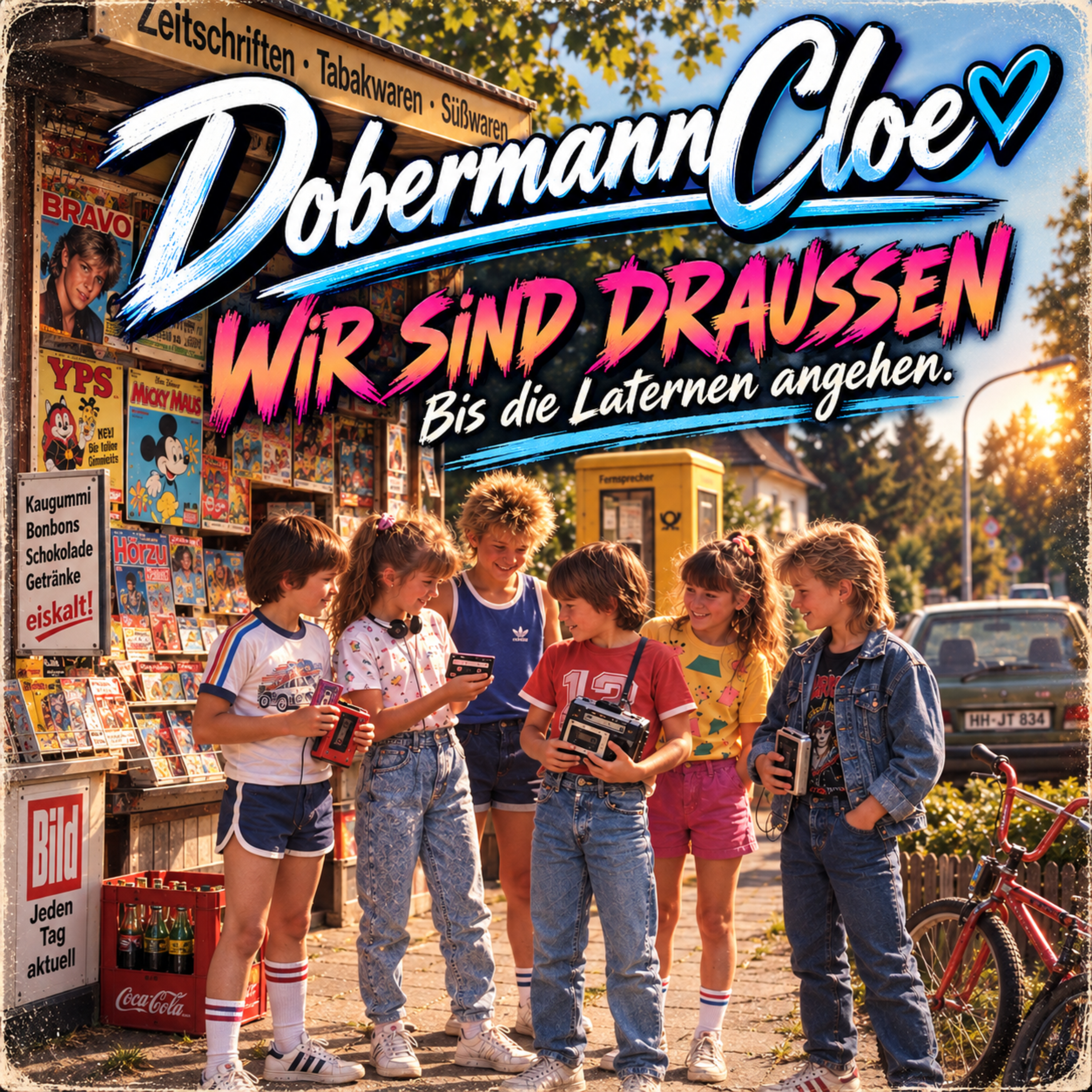 Wir sind draussen-Bis die Laternen angehen by DobermannCloe cover art
