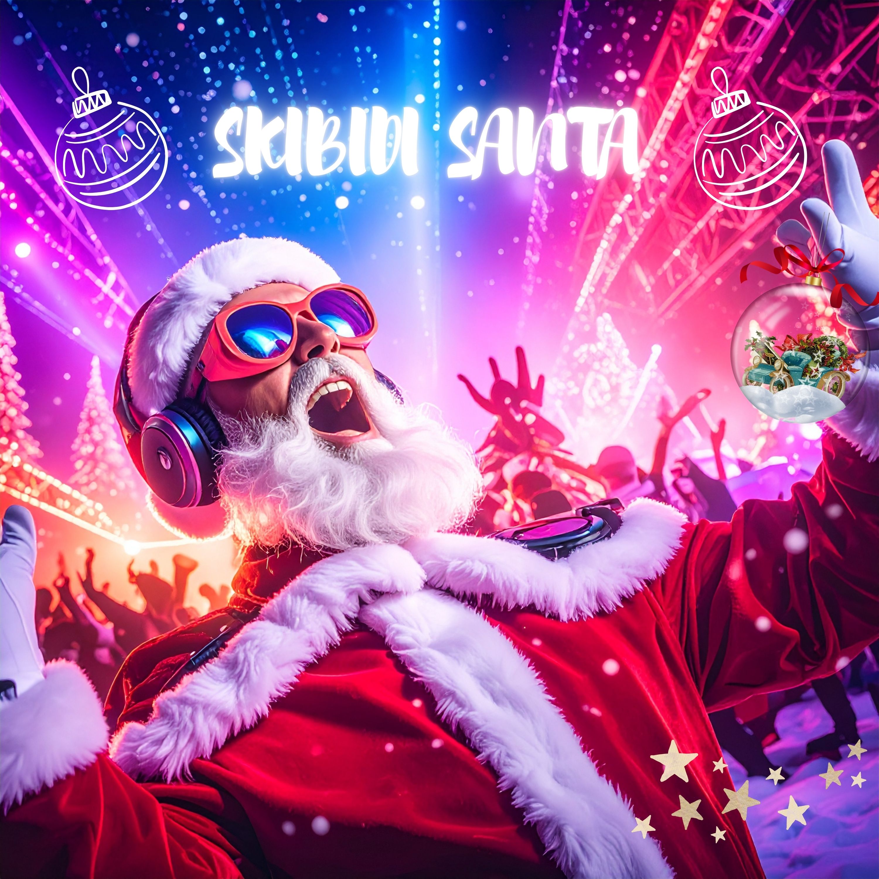 Skibidi Santa artwork