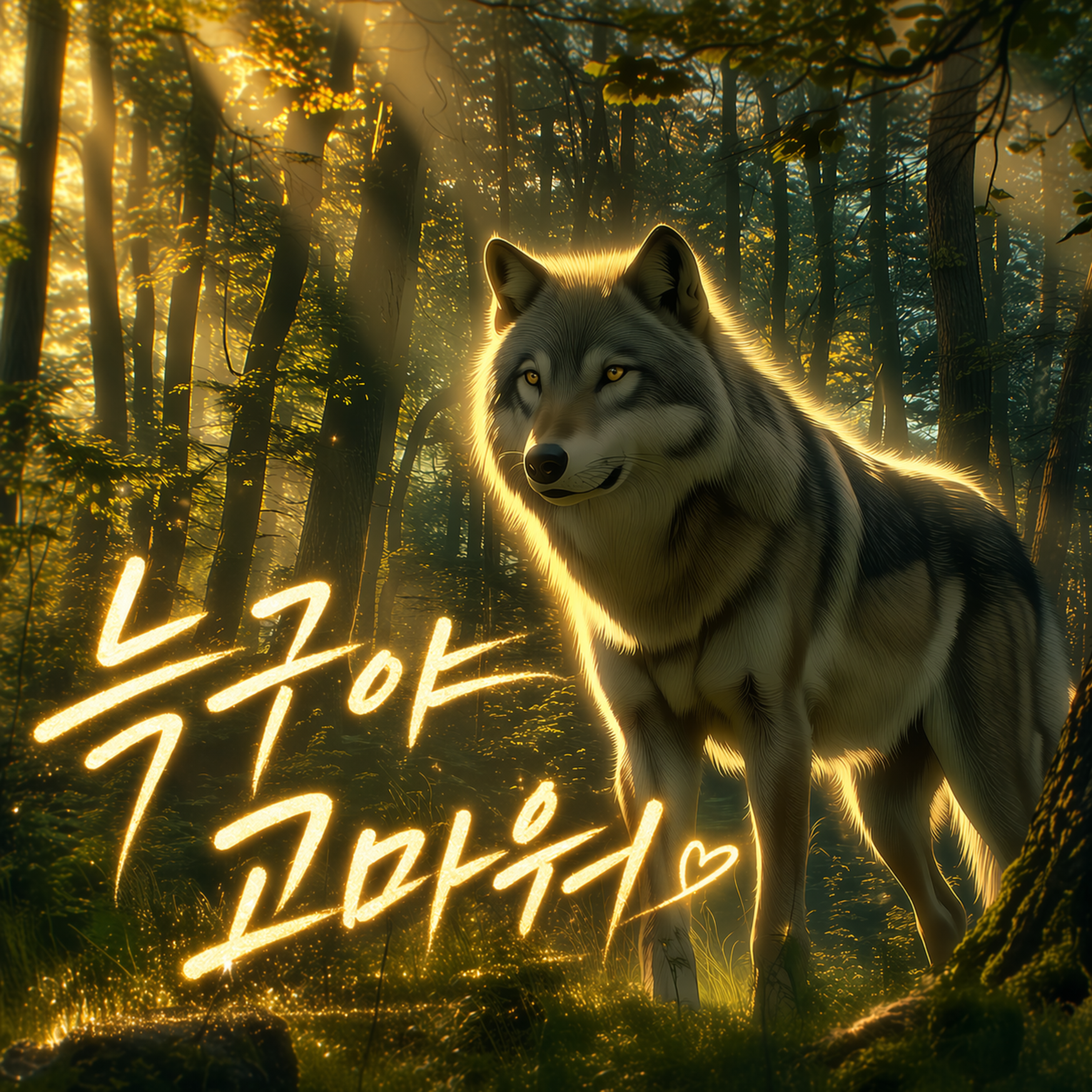 늑구야 고마워 artwork