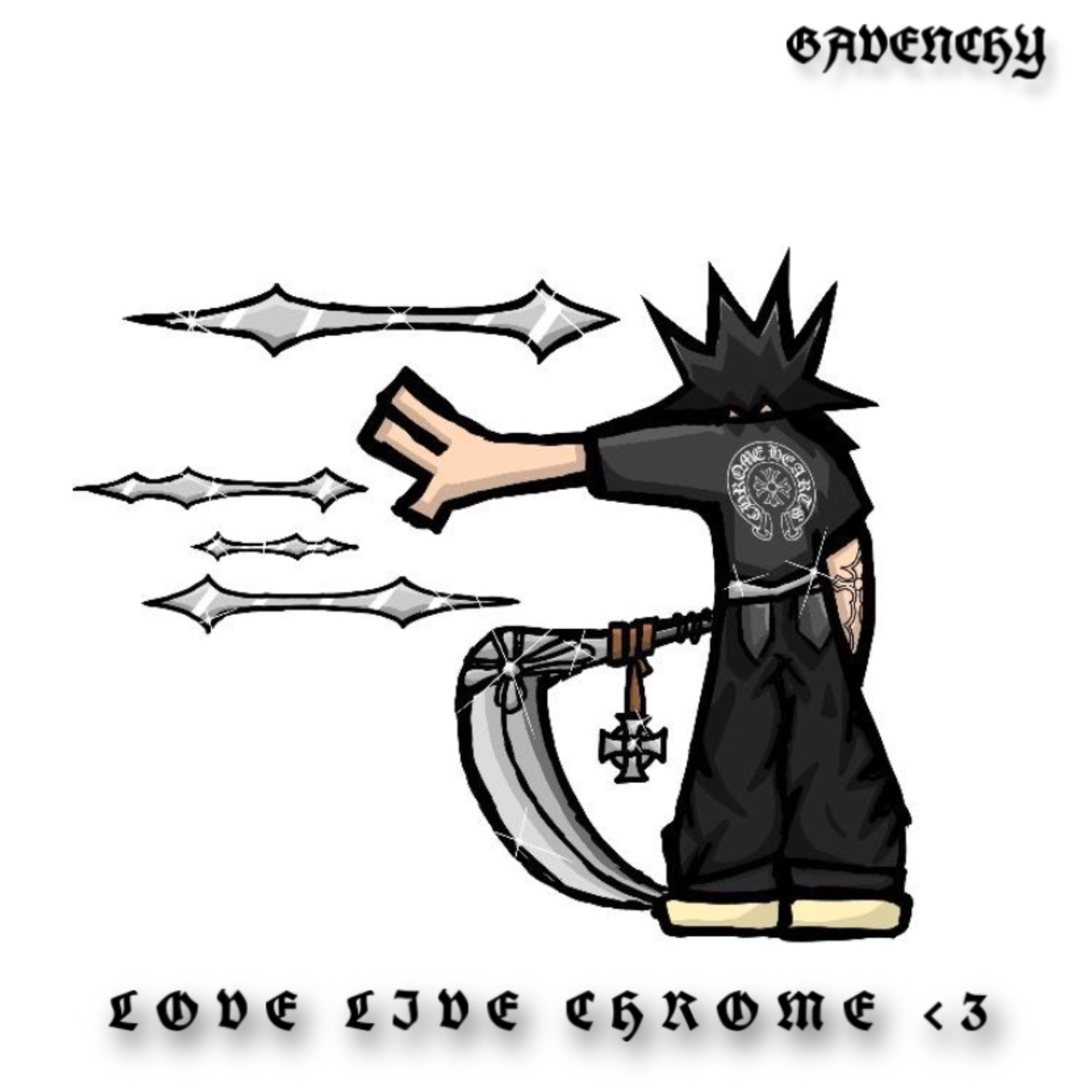 LOVE LIVE CHROME <3 by GAVENCHY cover art