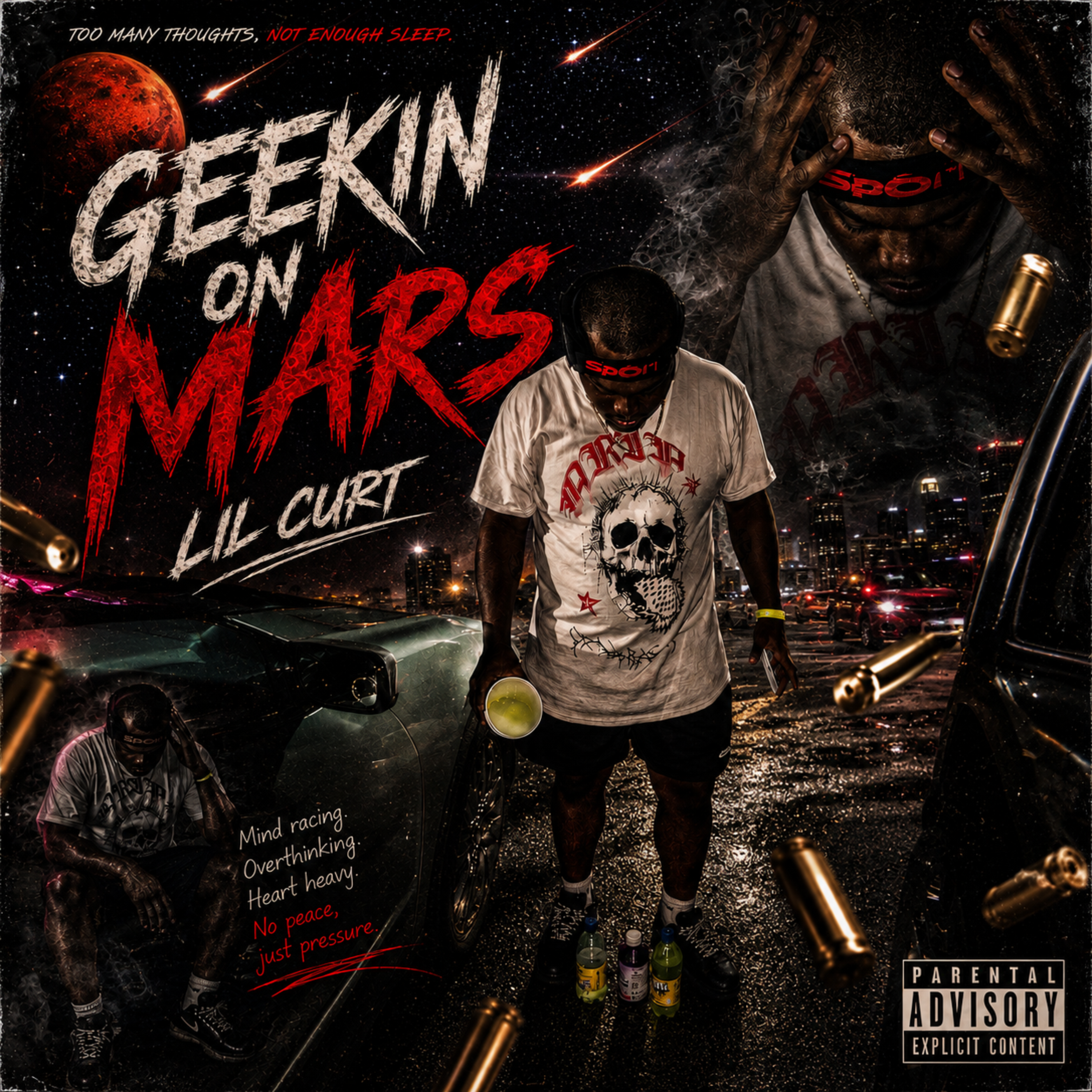 Geekin On Mars by Lil Curt cover art