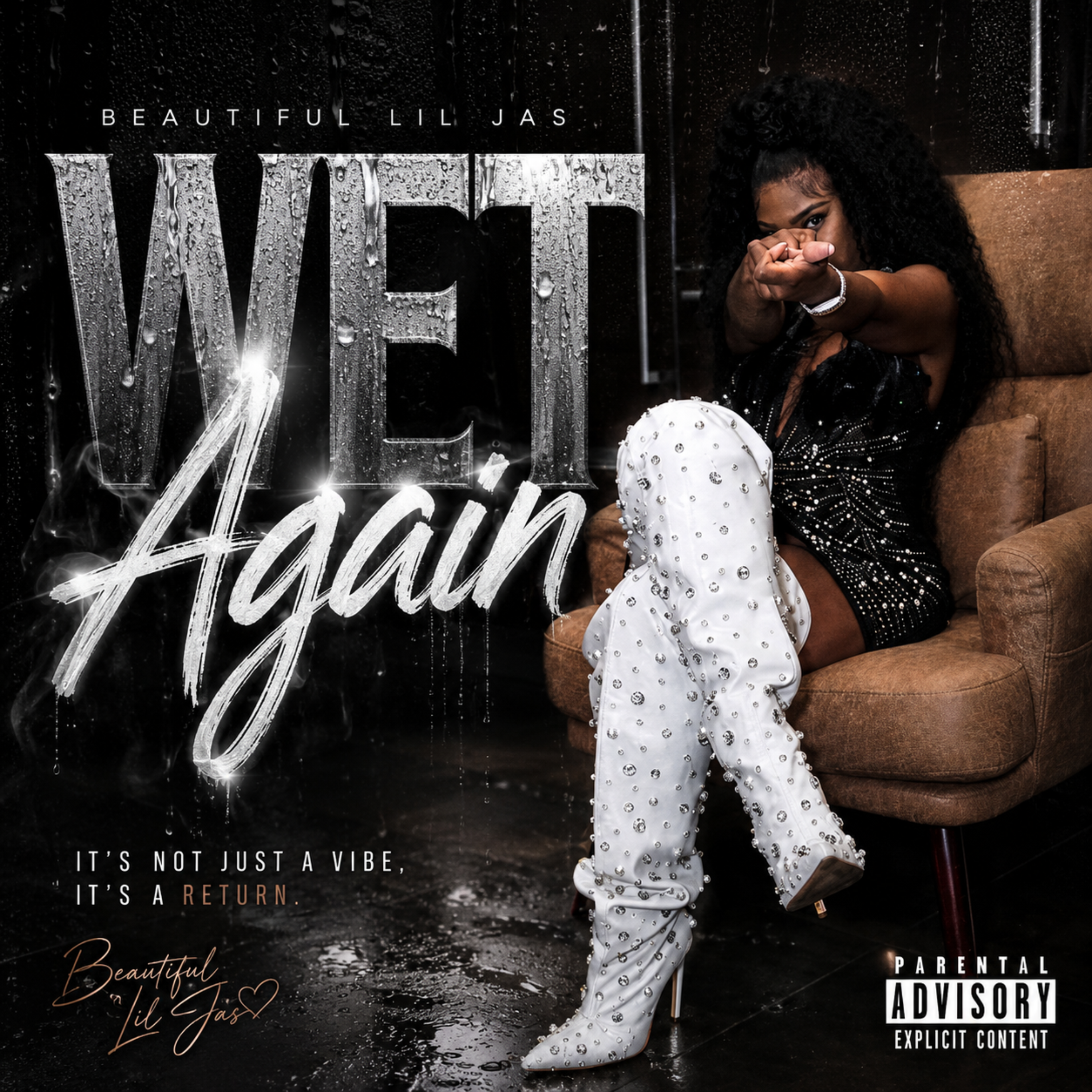 WET AGAIN by Beautiful Lil Jas cover art