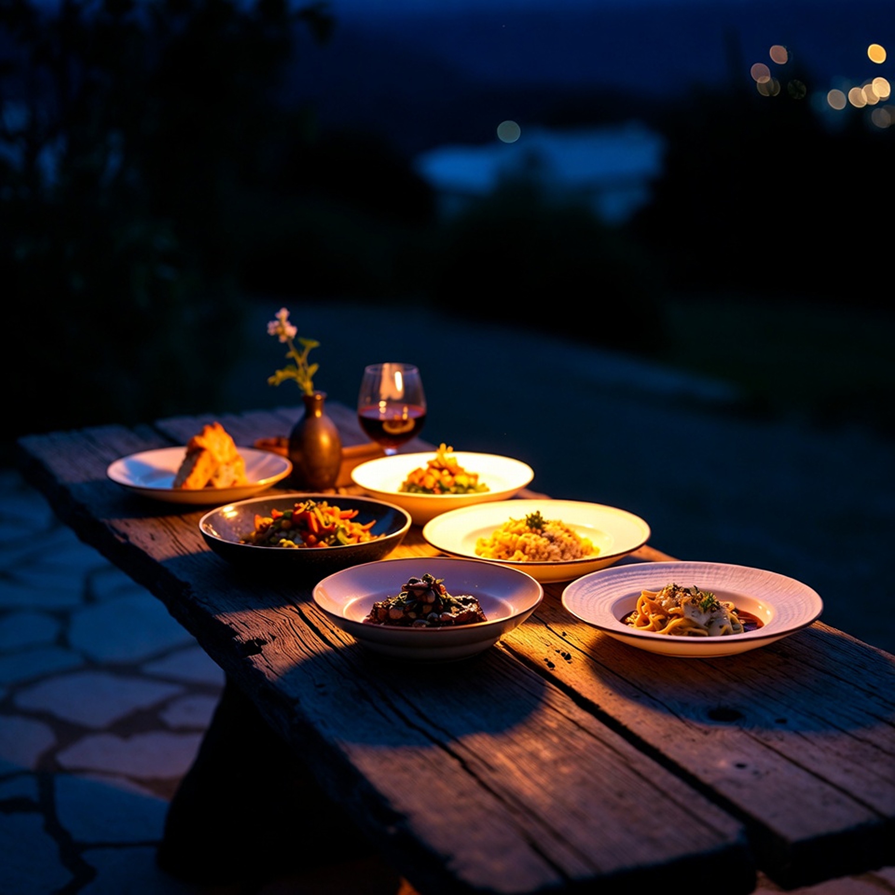 Dishes in the Night artwork