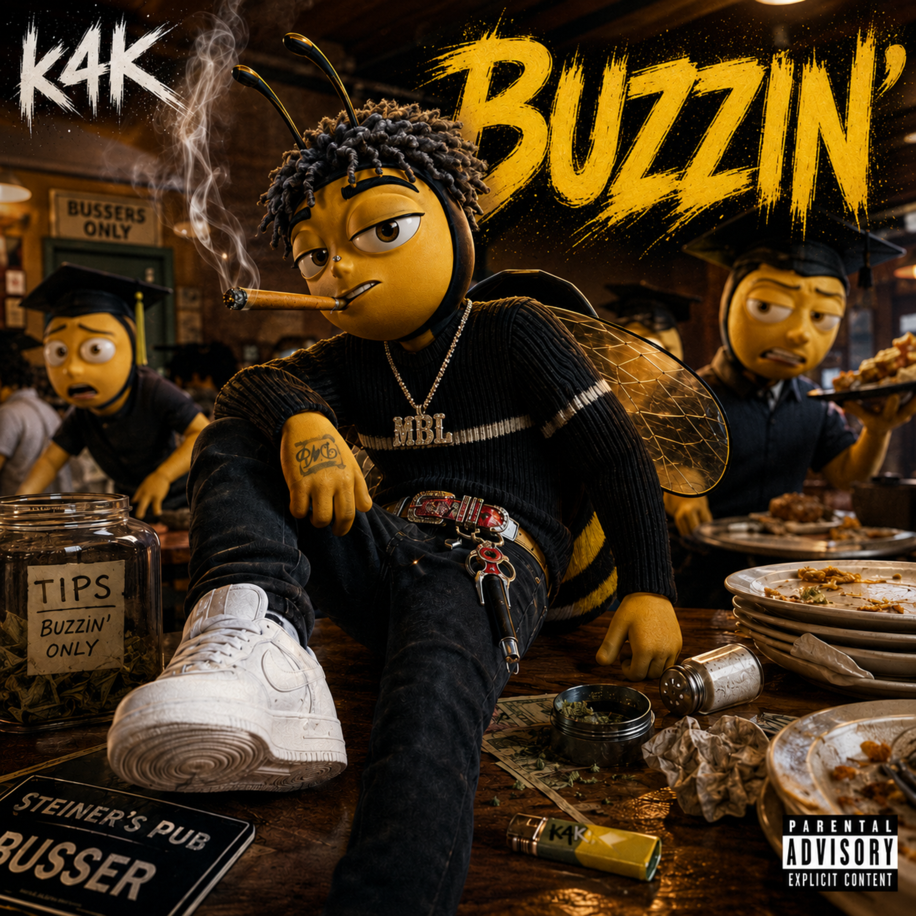 Buzzin’ by K4k cover art