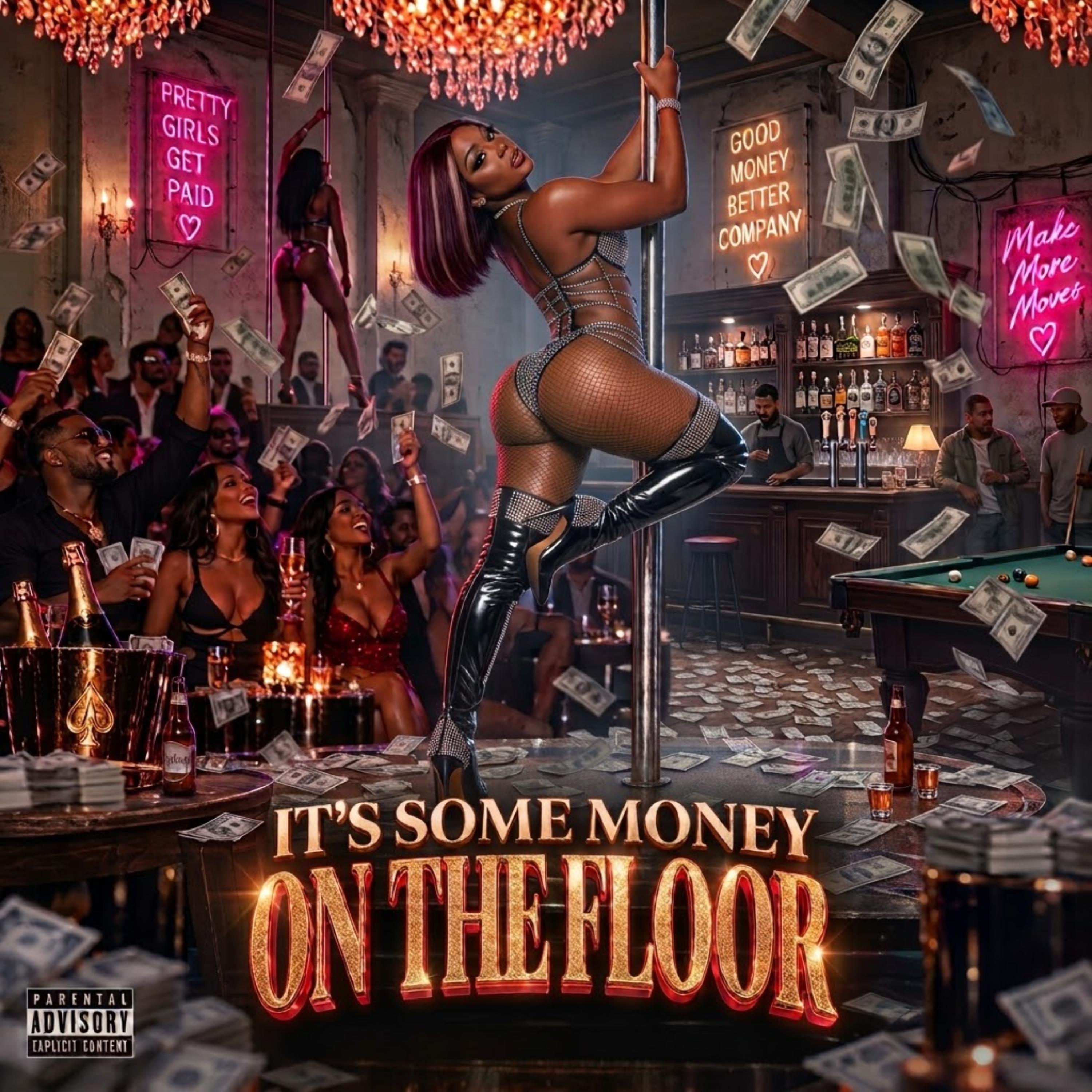 IT’S SOME MONEY ON THE FLOOR by Shandrea Miles cover art