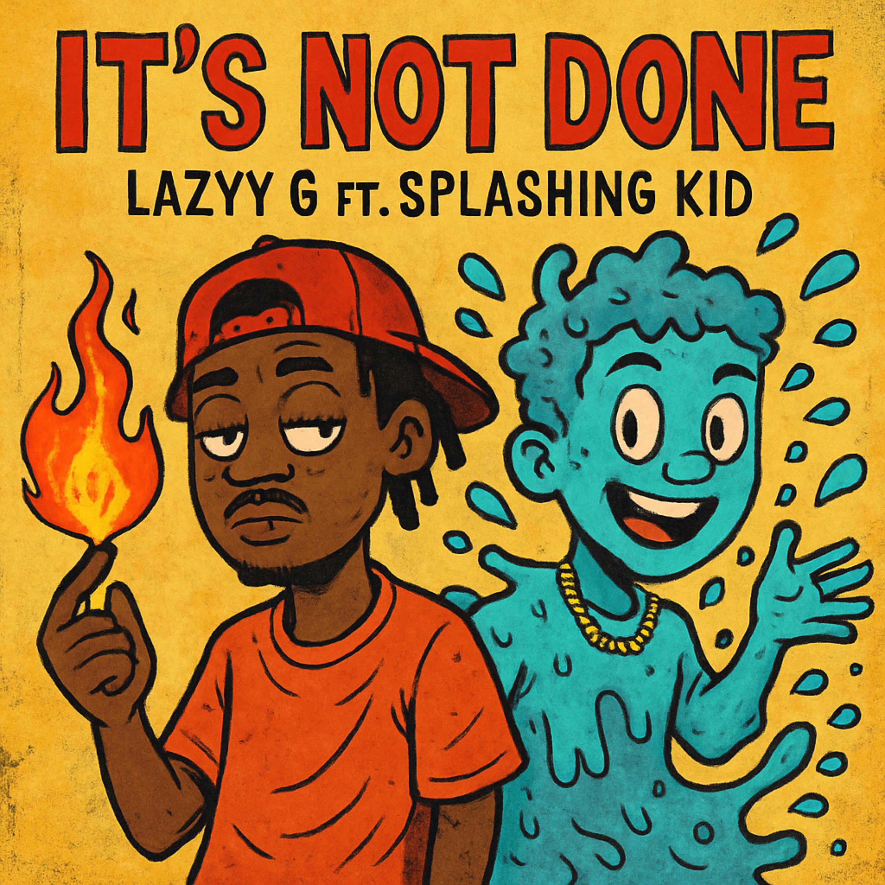 It's not done artwork