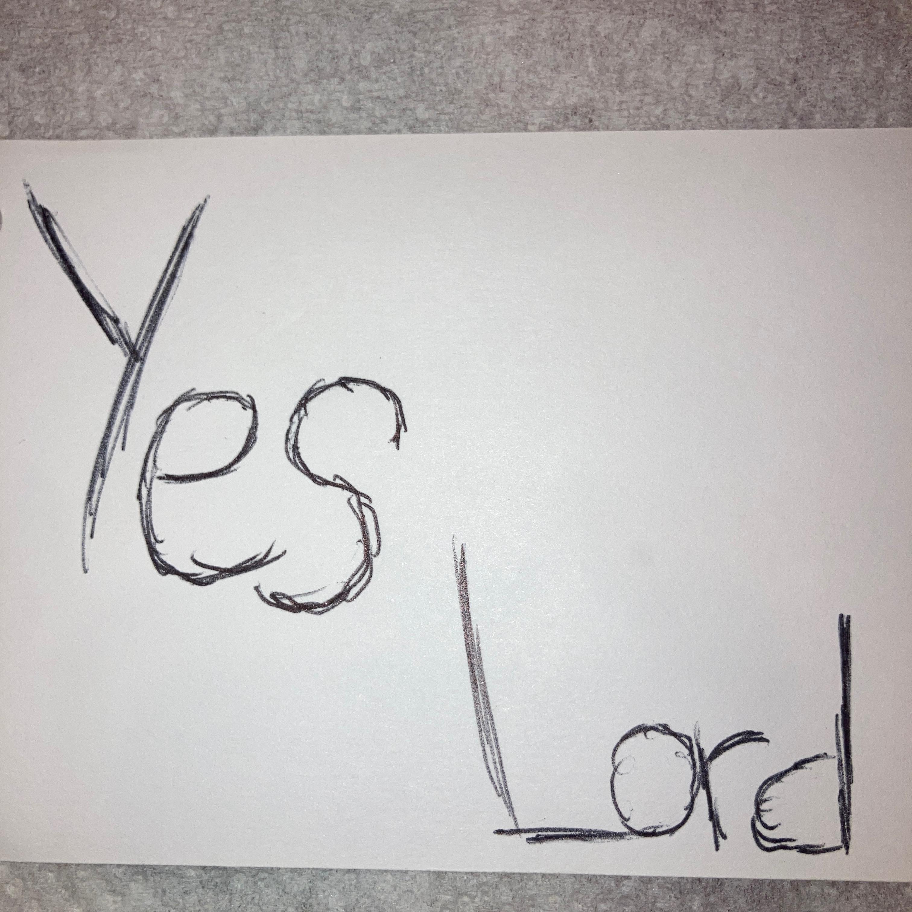 Yes Lord artwork