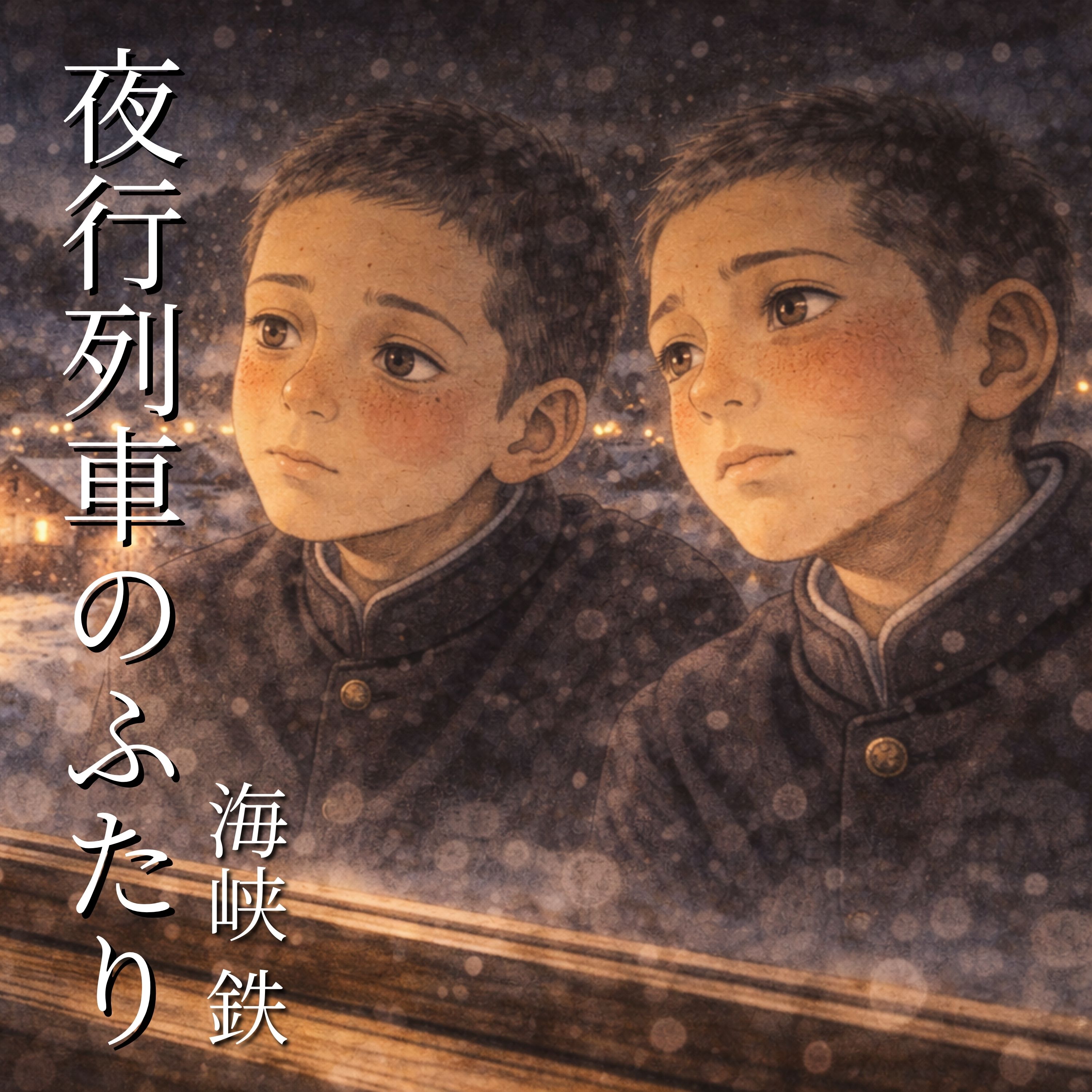 夜行列車のふたり artwork