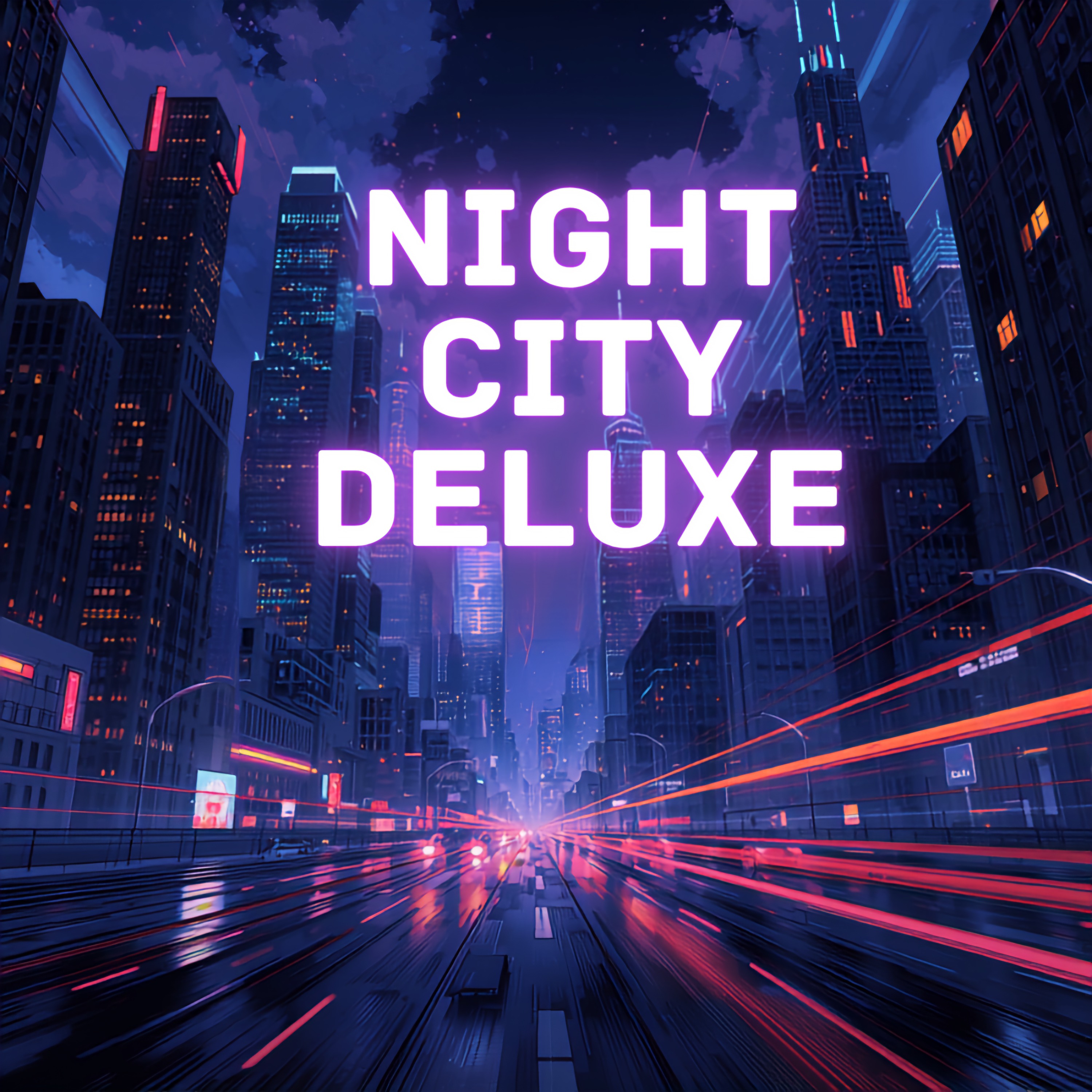 night city deluxe by Karen June Lawrence KJL cover art