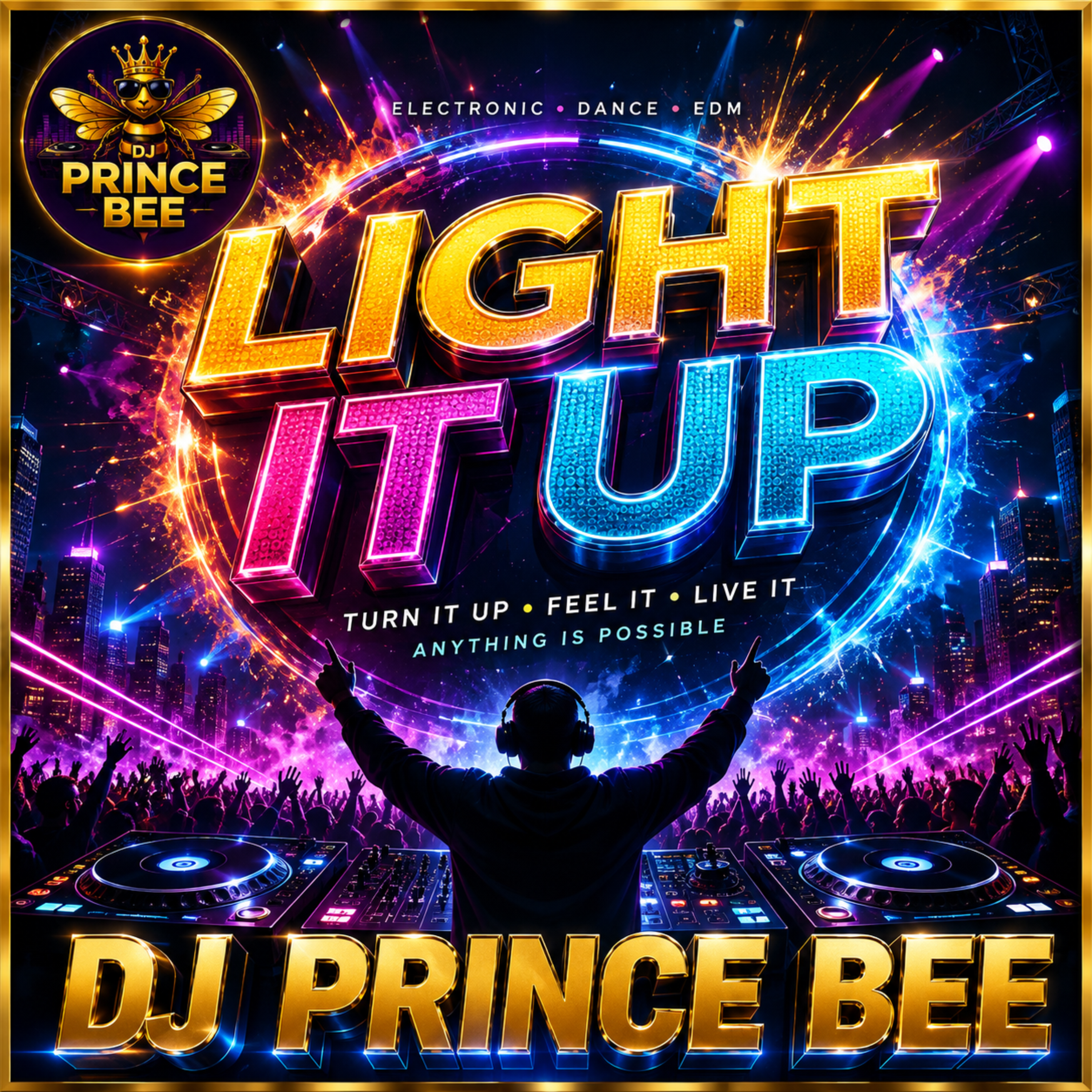 Light It Up by DJ PRINCE BEE cover art
