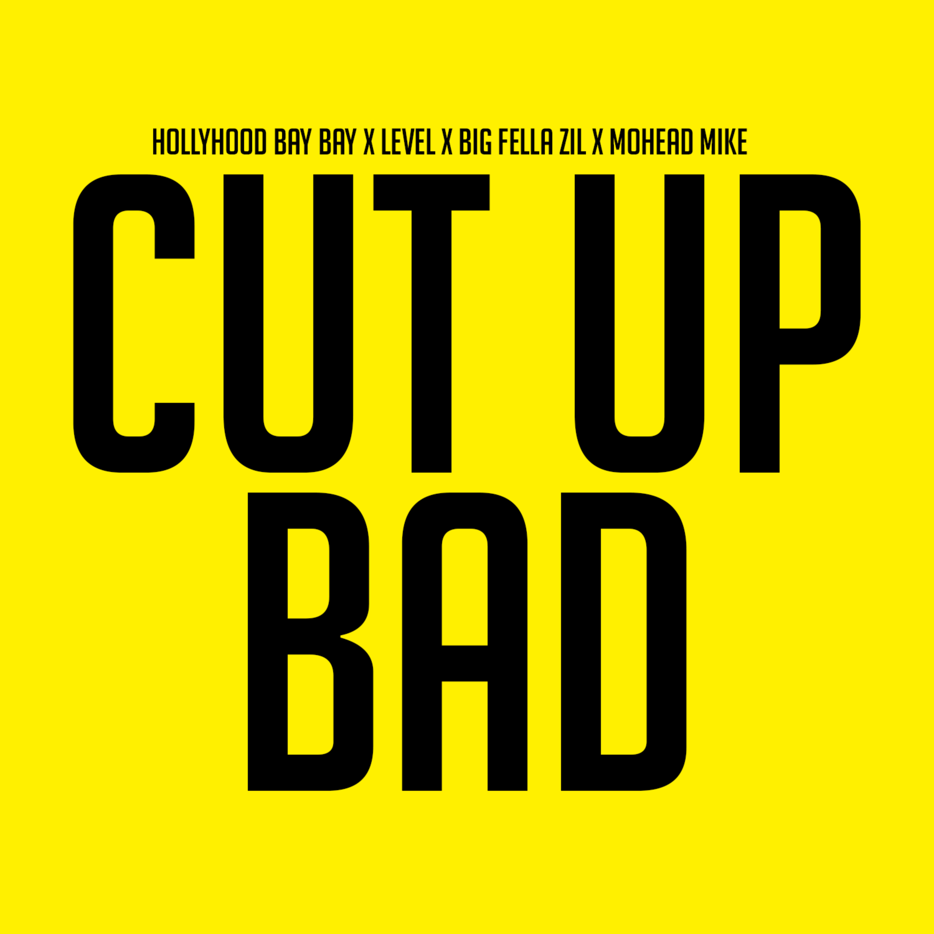 CUT UP BAD artwork