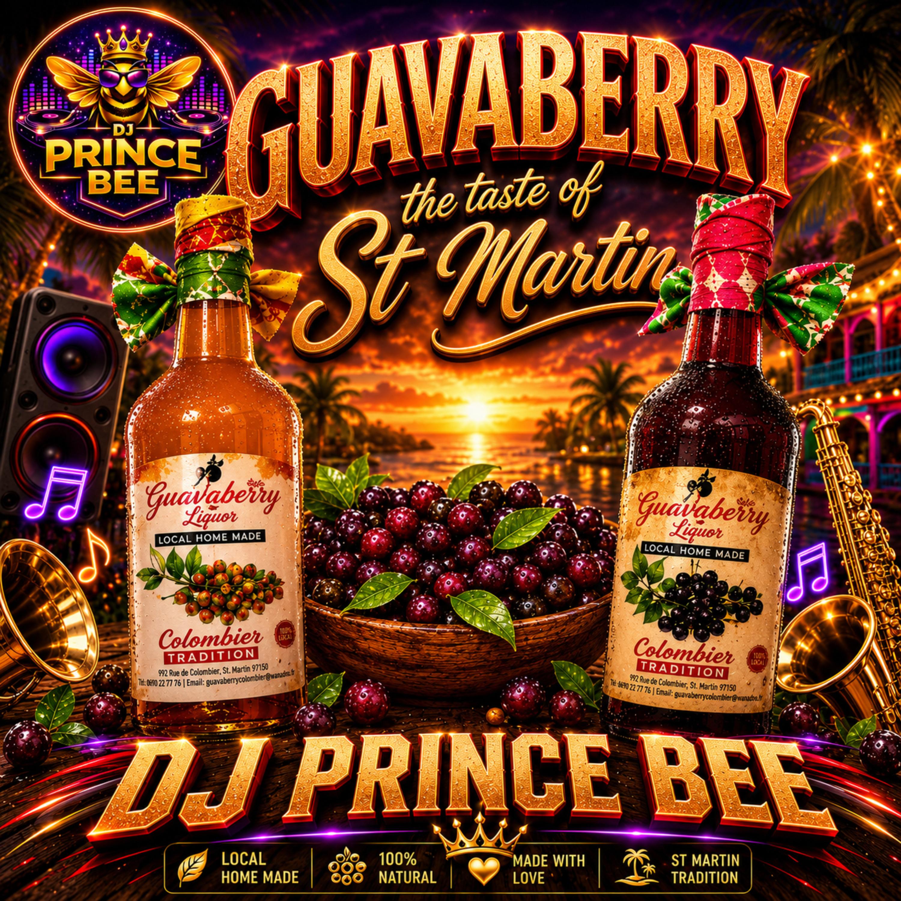 GUAVABERRY The Taste Of St Martin by DJ PRINCE BEE cover art