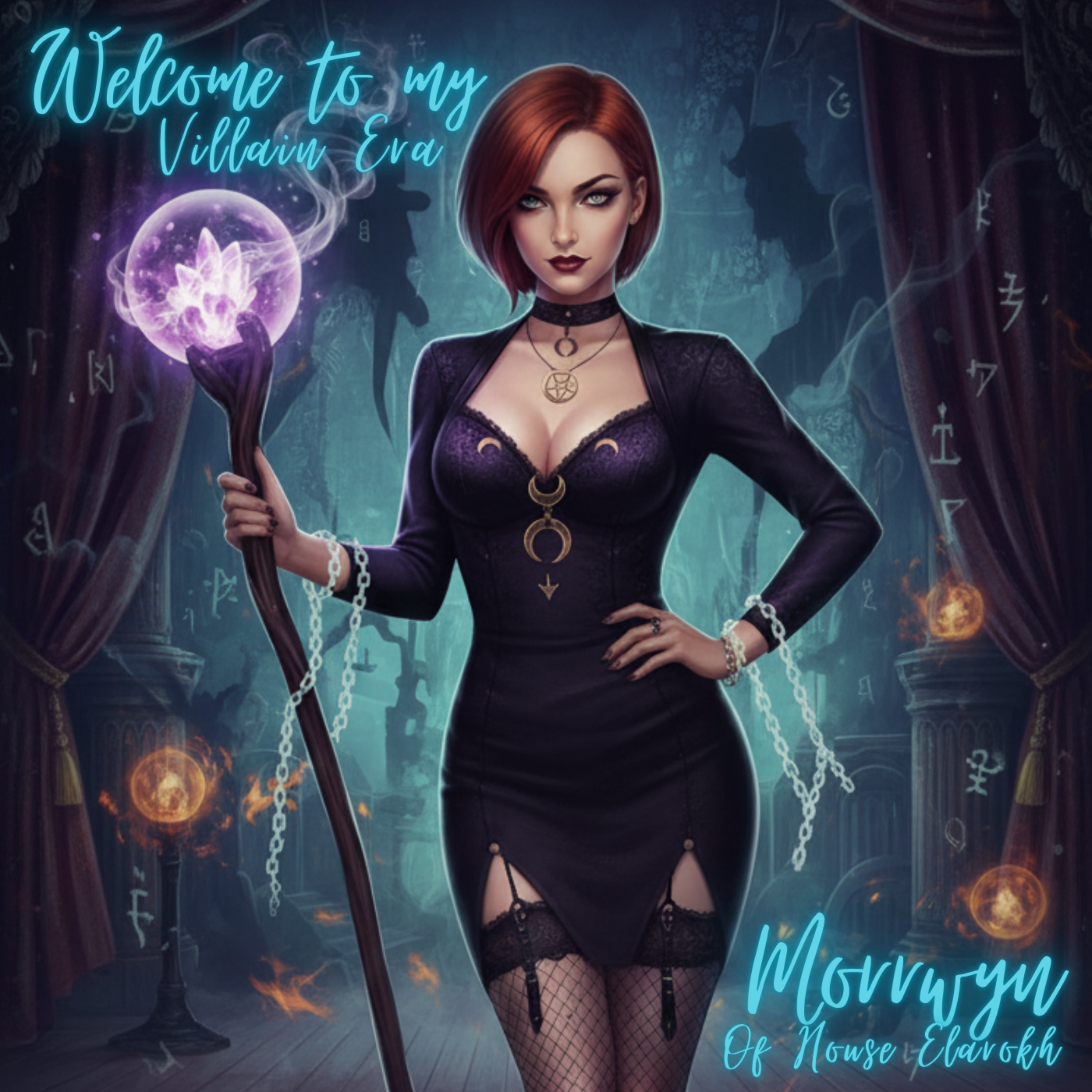Welcome to my villain era artwork