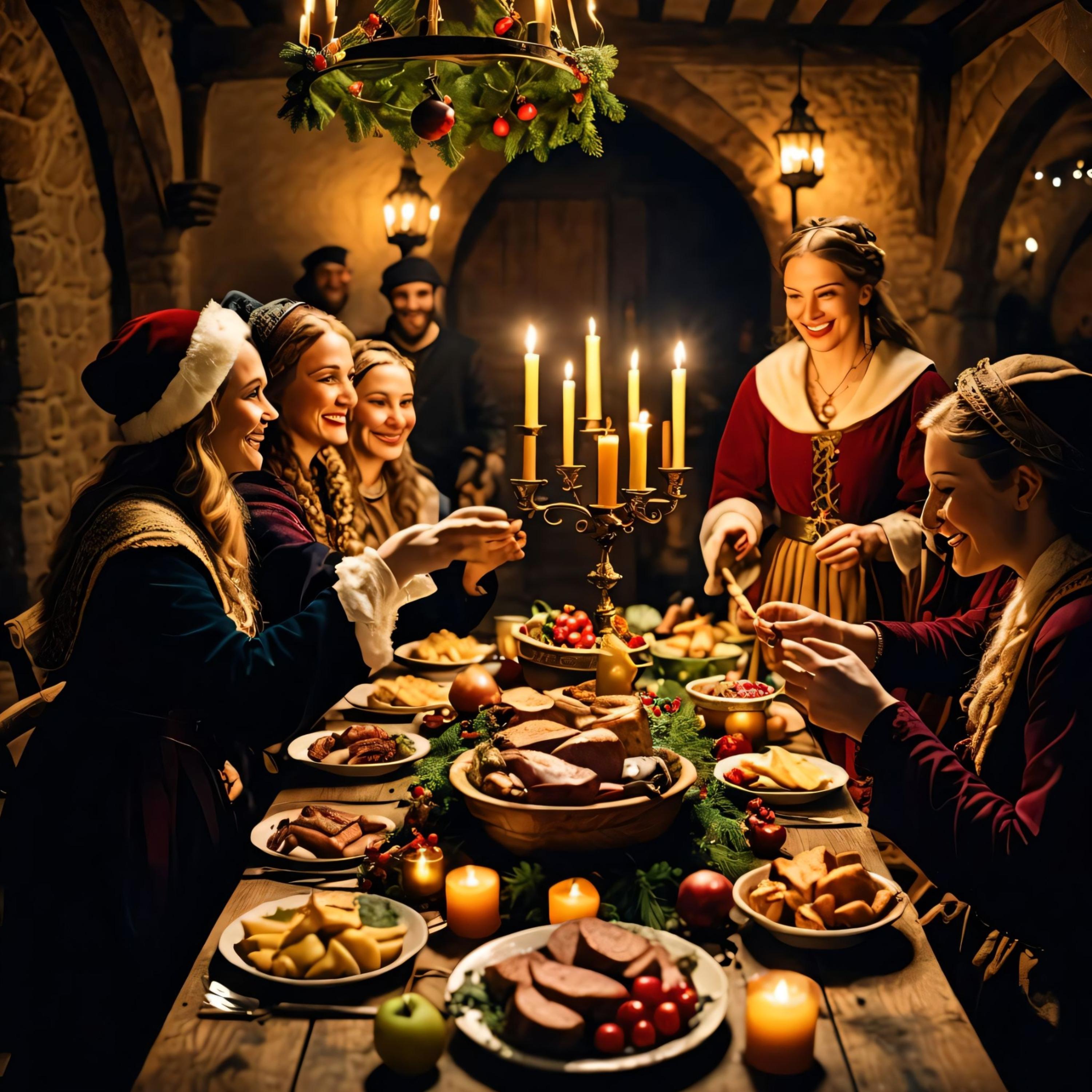 Midevial Christmas Feast artwork