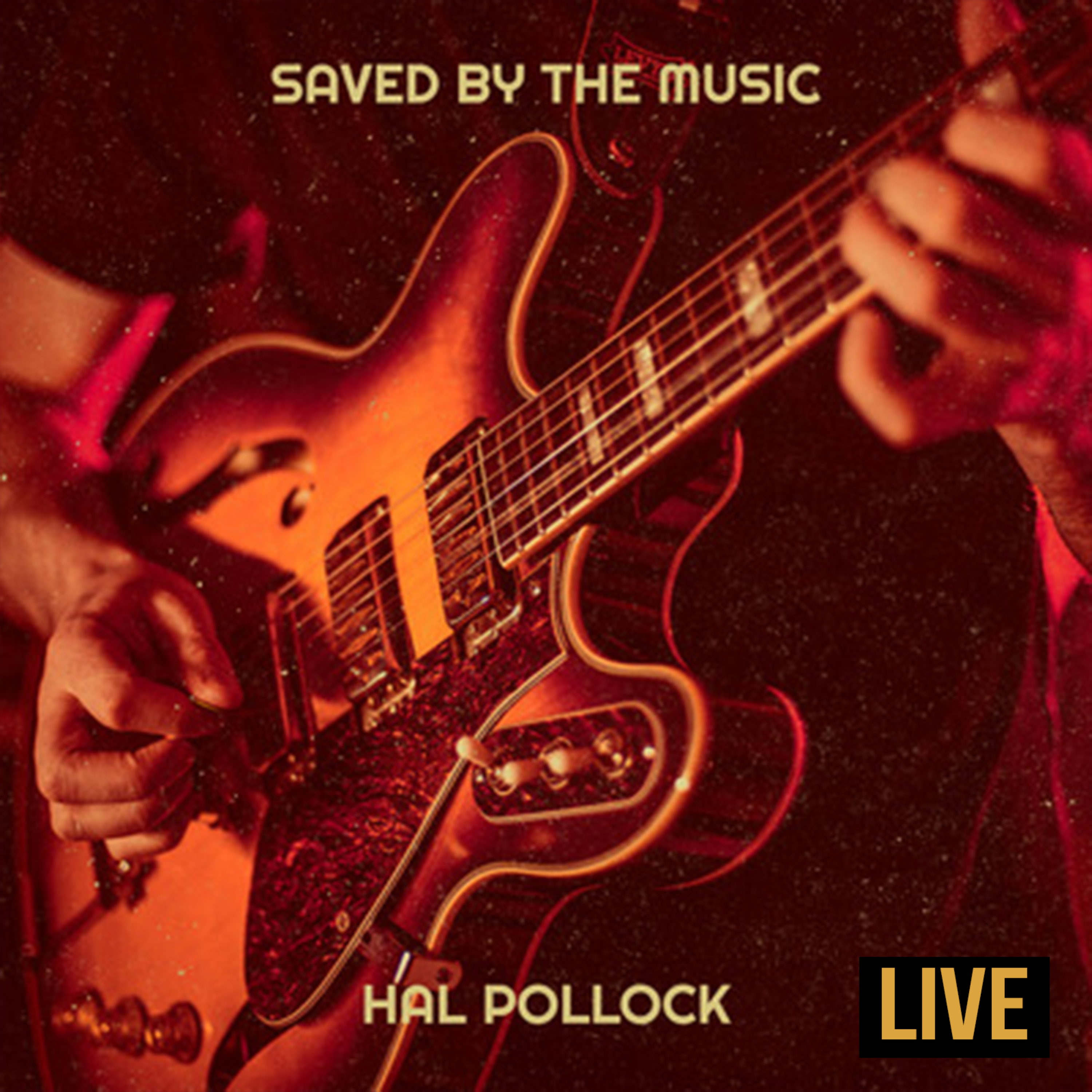 Saved By The Music  by Hal Pollock cover art