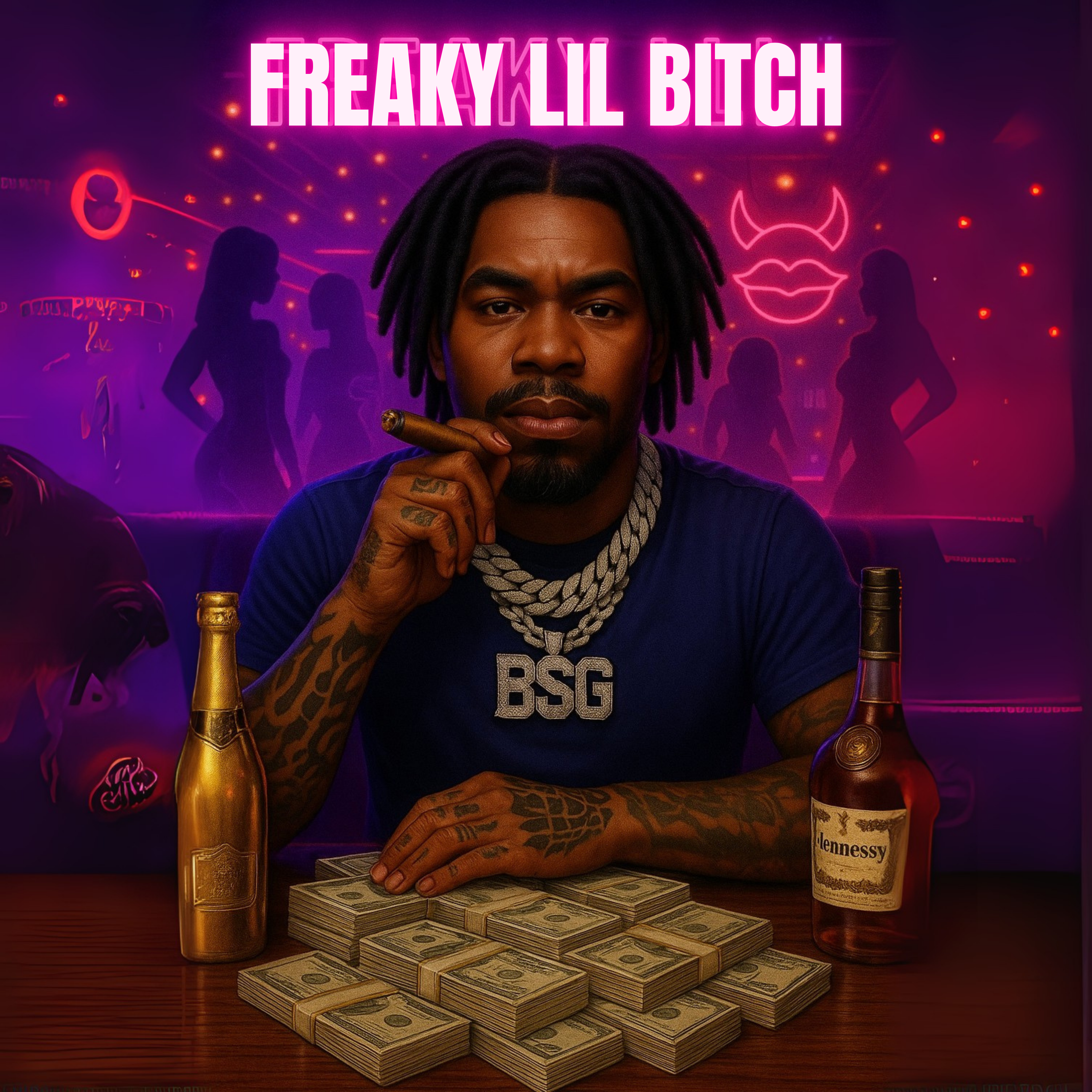 FREAKY LIL BITCH artwork