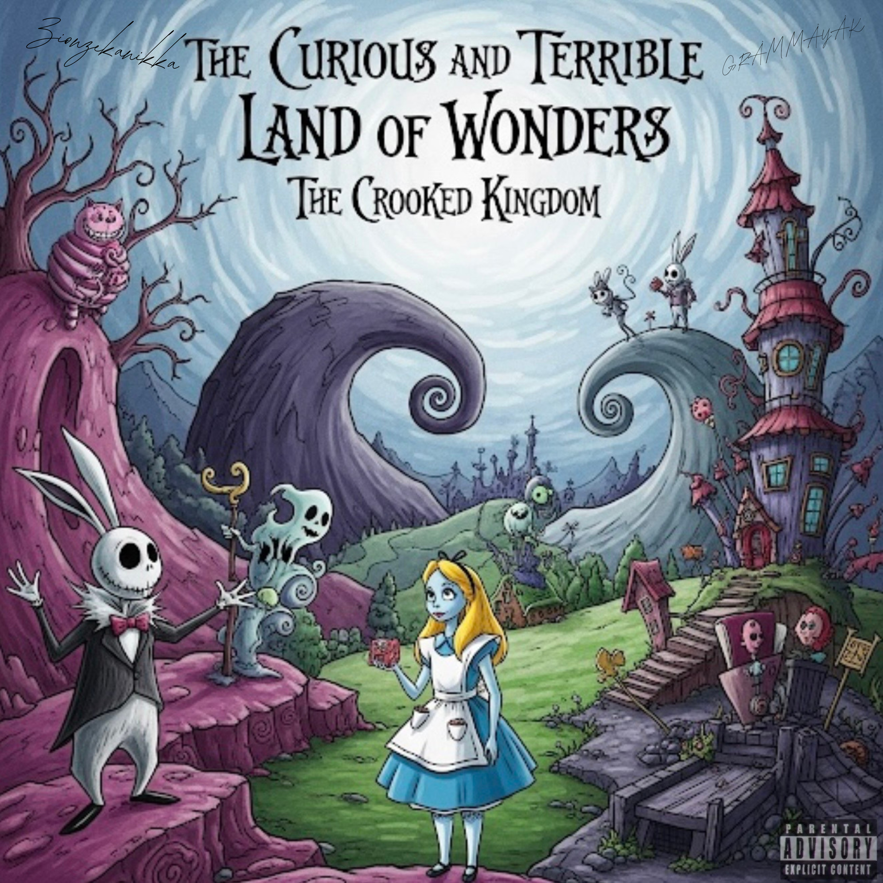 The Curious & Terrible Land Of Wonders: The Crooked Kingdom artwork