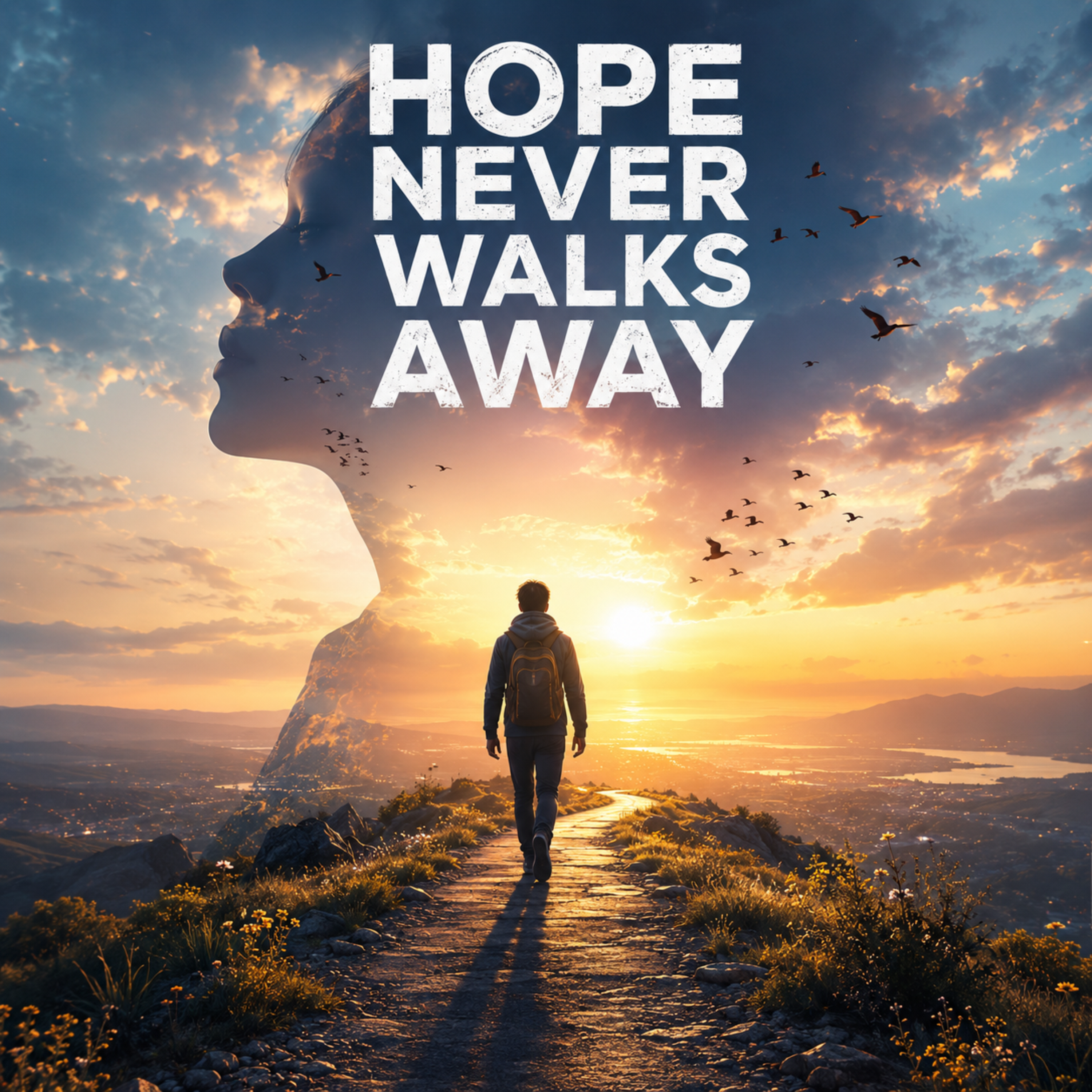 Hope Never Walks Away by LaLuina cover art