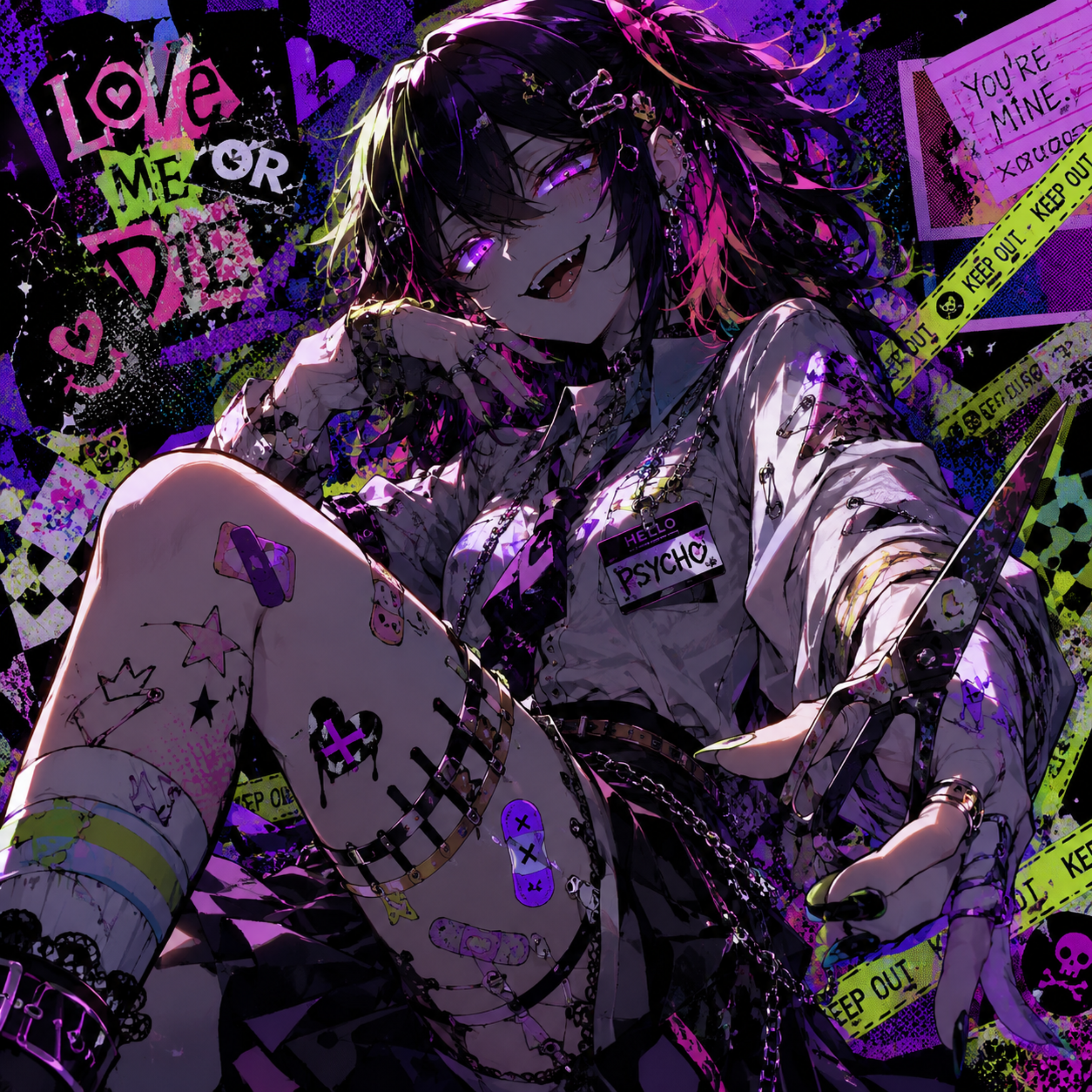 Love Me Or Die by Geeky Sweetie cover art