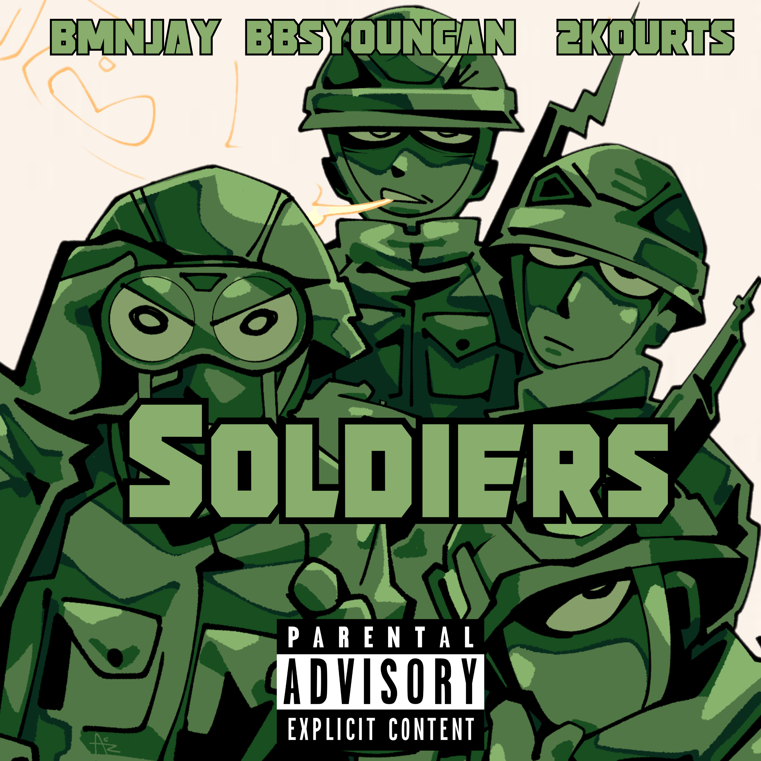 Soldiers artwork