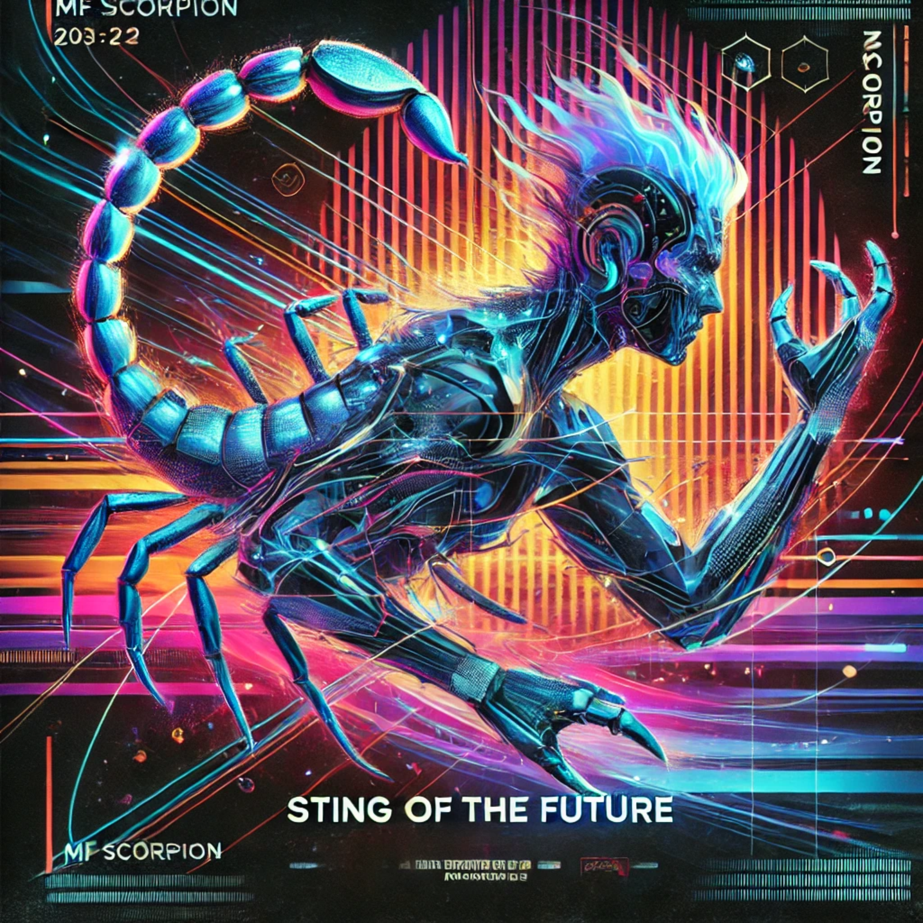 Sting Of The Future by MF Scorpion cover art
