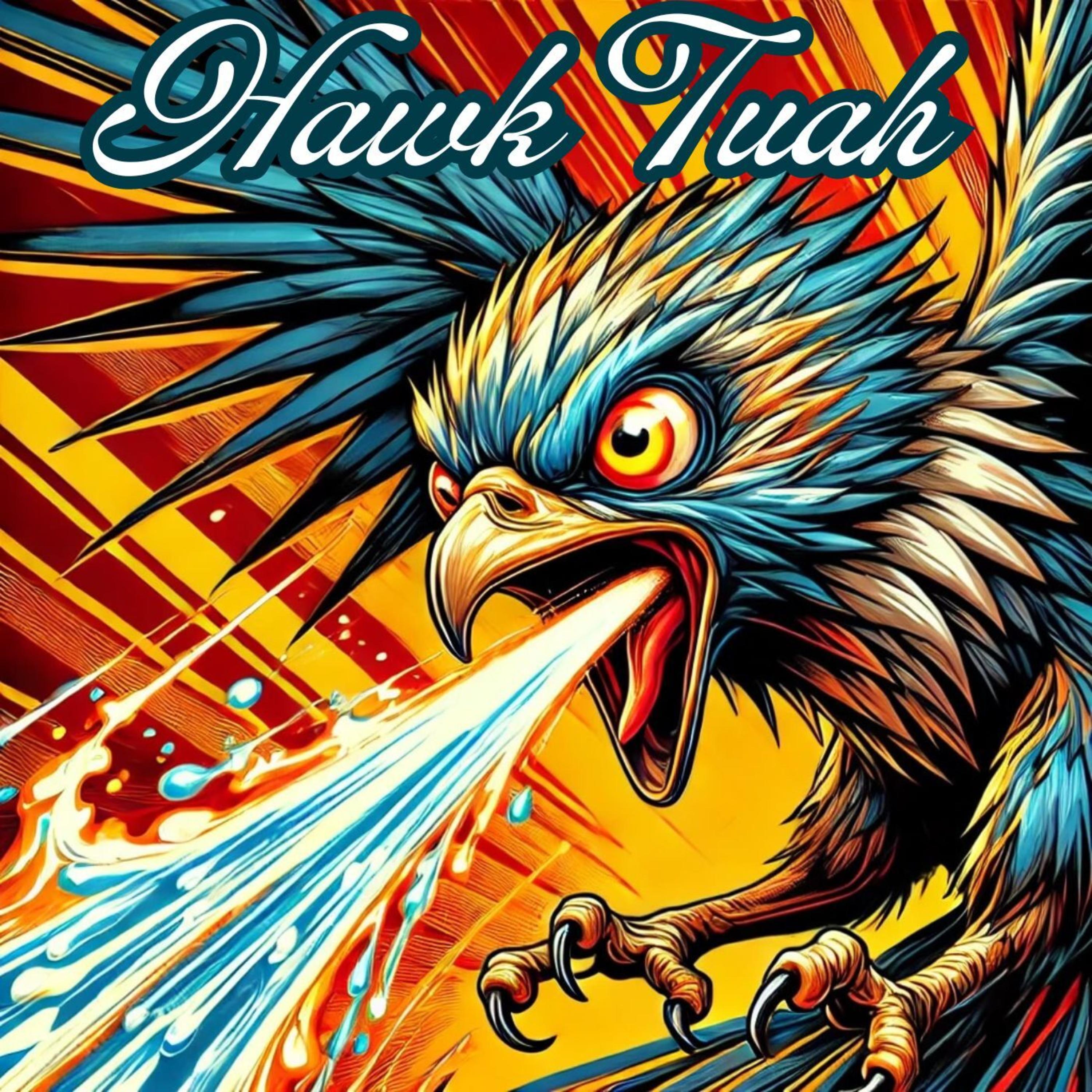 Hawk Tuah artwork
