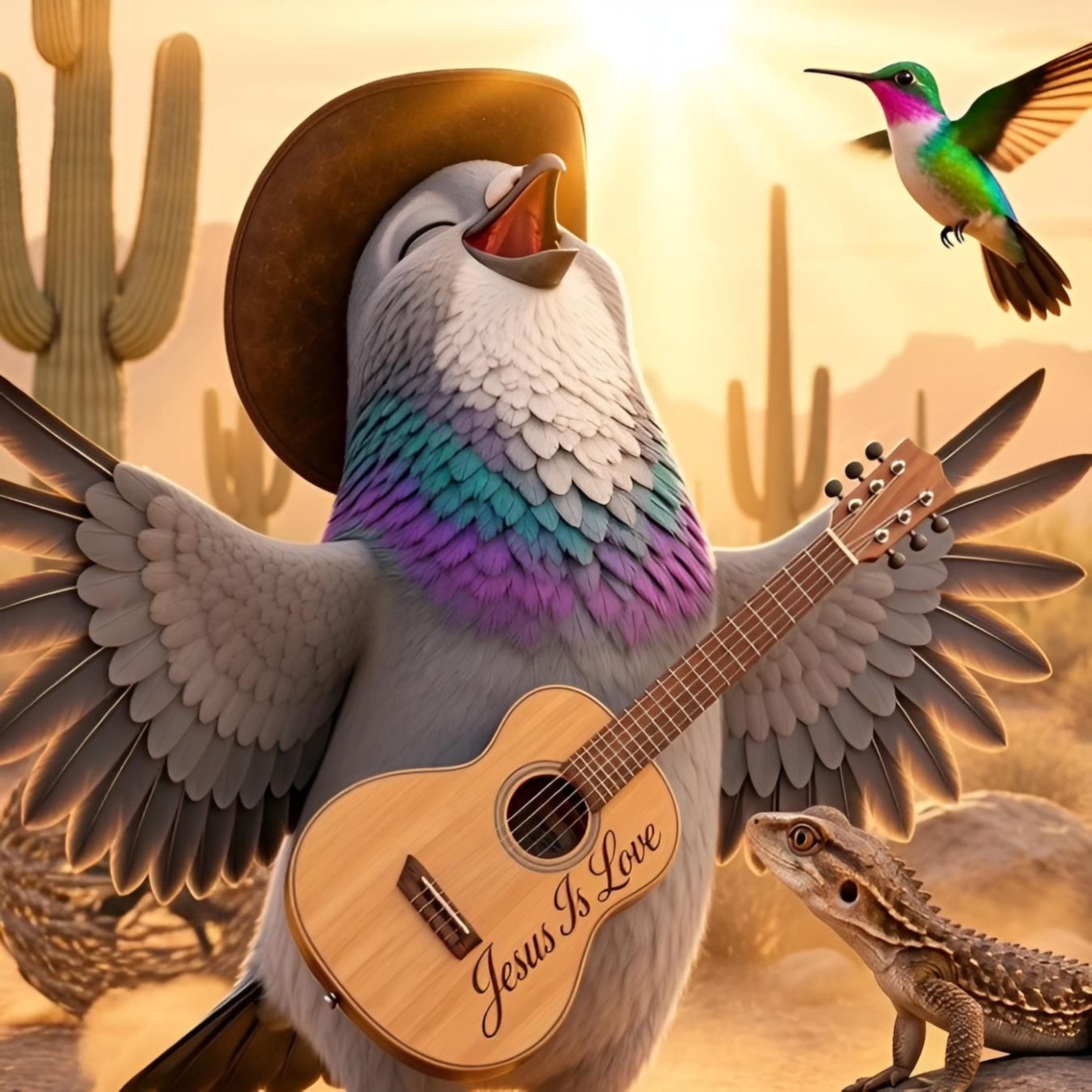 Rock The Pigeon Fly Through by DownBurst Media Kids cover art