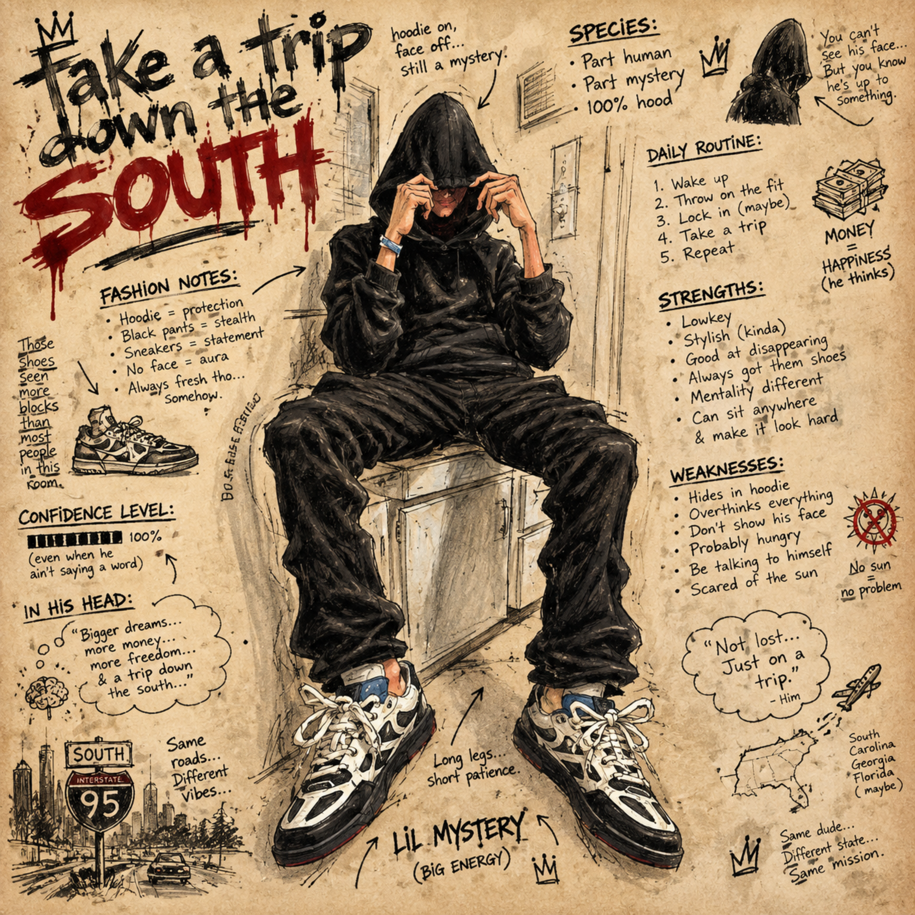 Take A Trip Down The South by 2acttwizz cover art