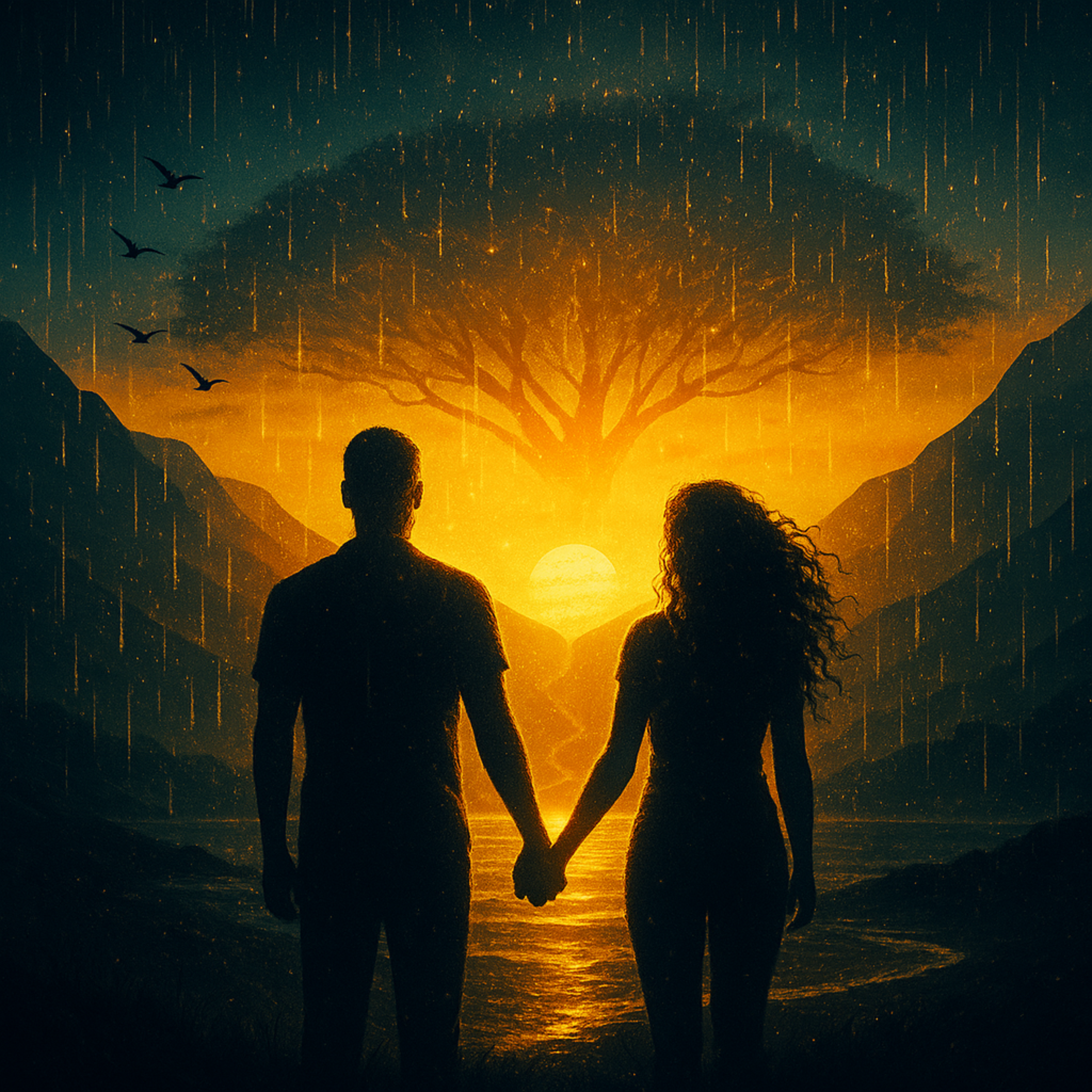 Rainfall artwork