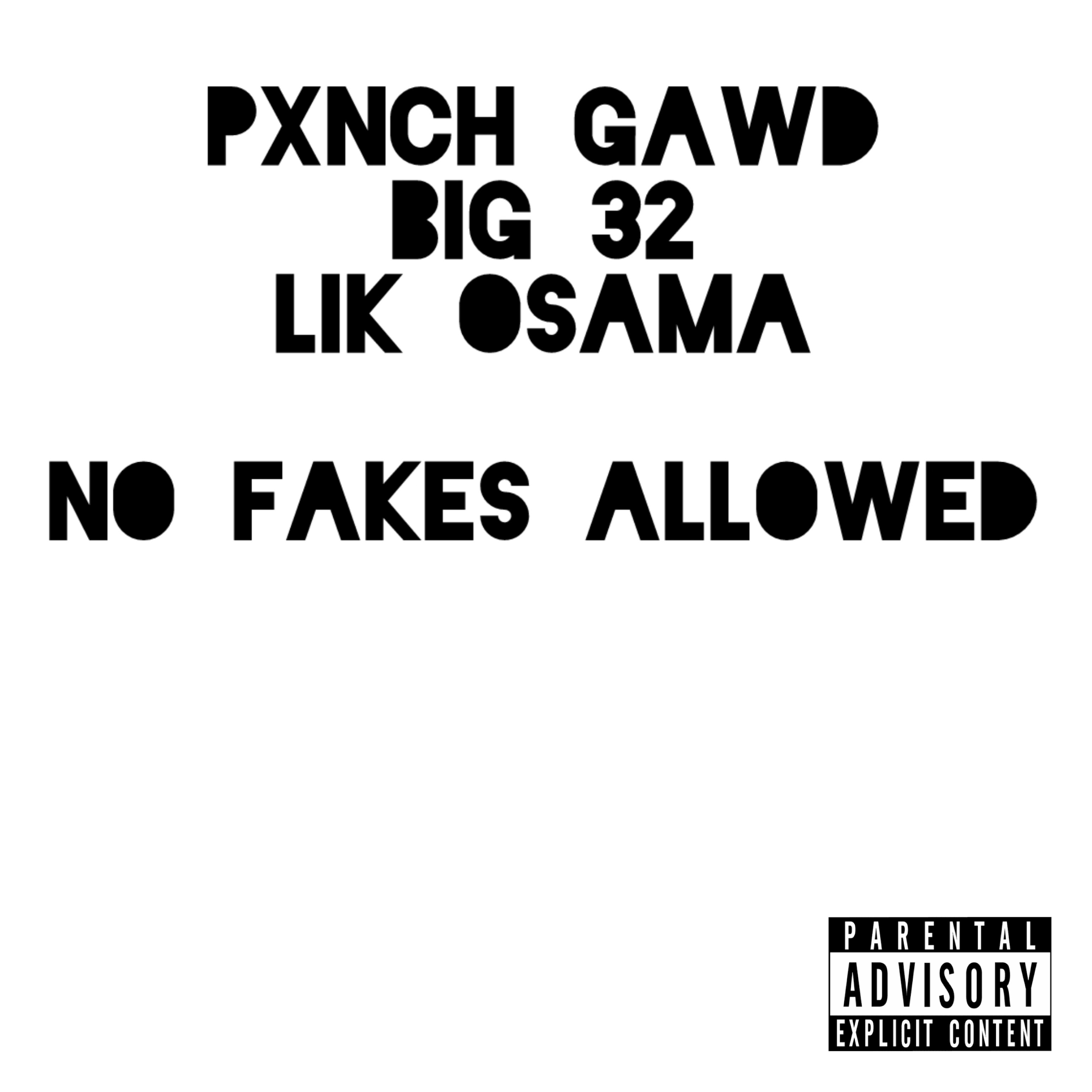 No Fakes Allowed artwork