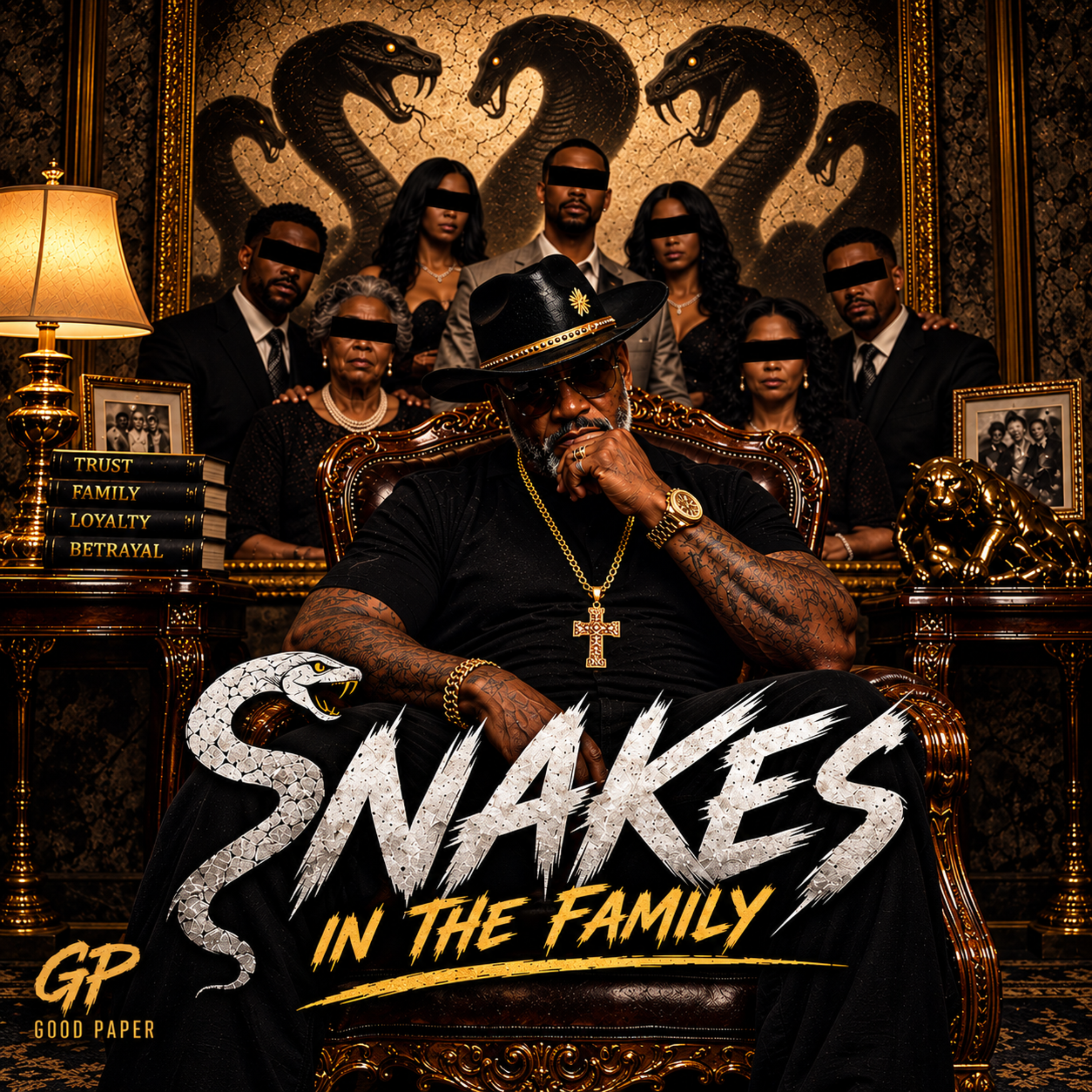 Snakes Share My Blood by Good Paper cover art