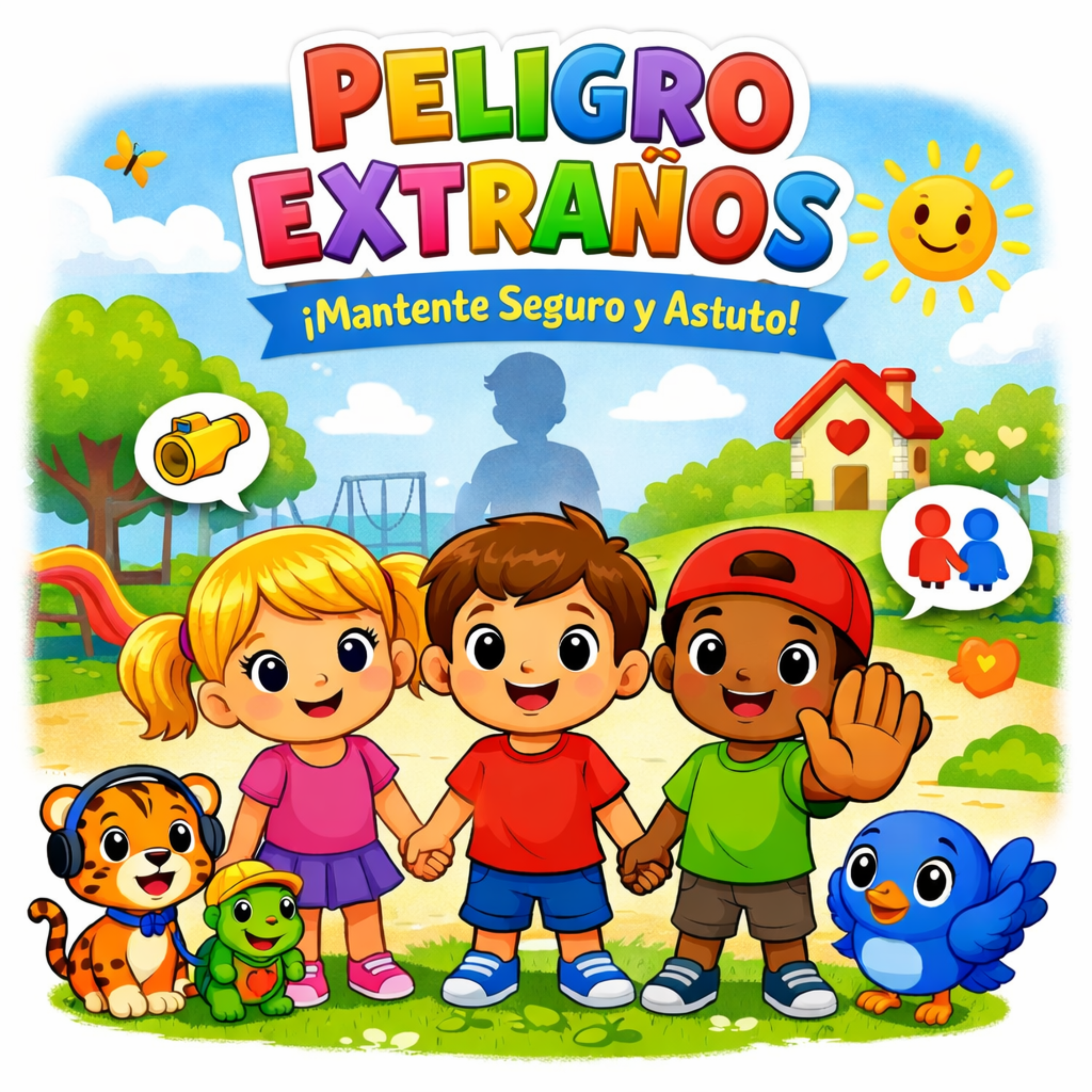Peligro Extranos artwork