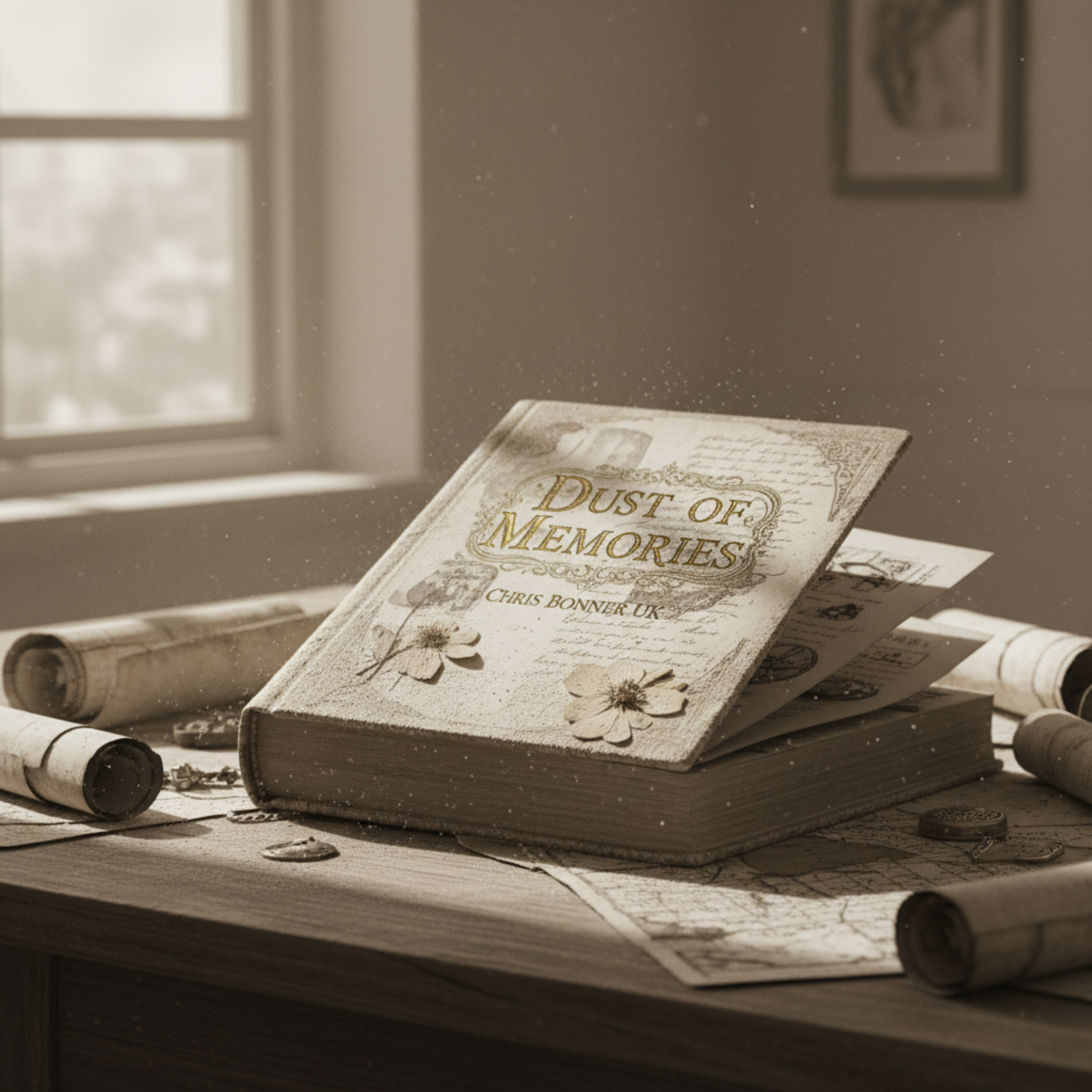 Dust Of Memories by Chris Bonner UK cover art