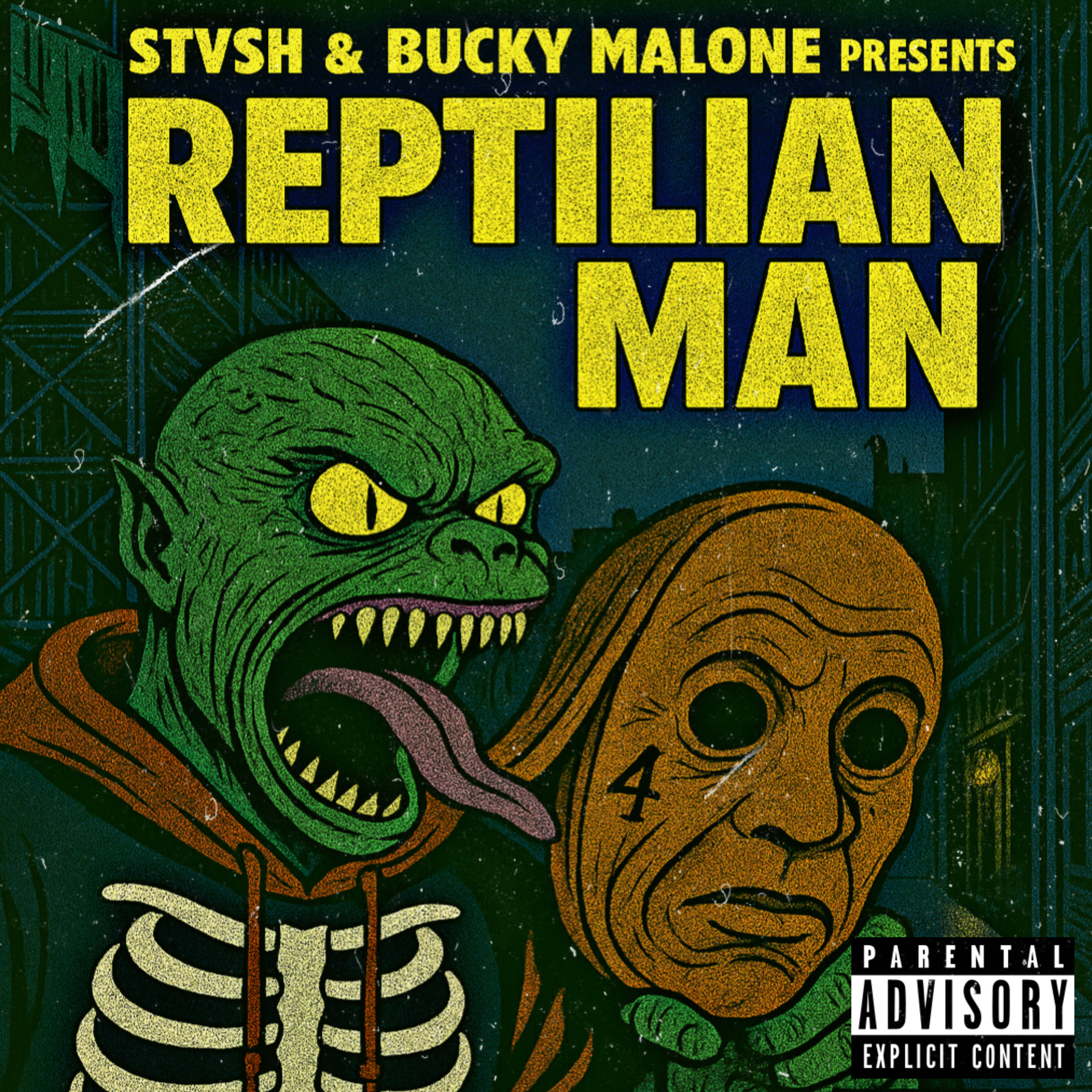 REPTILIAN MAN artwork