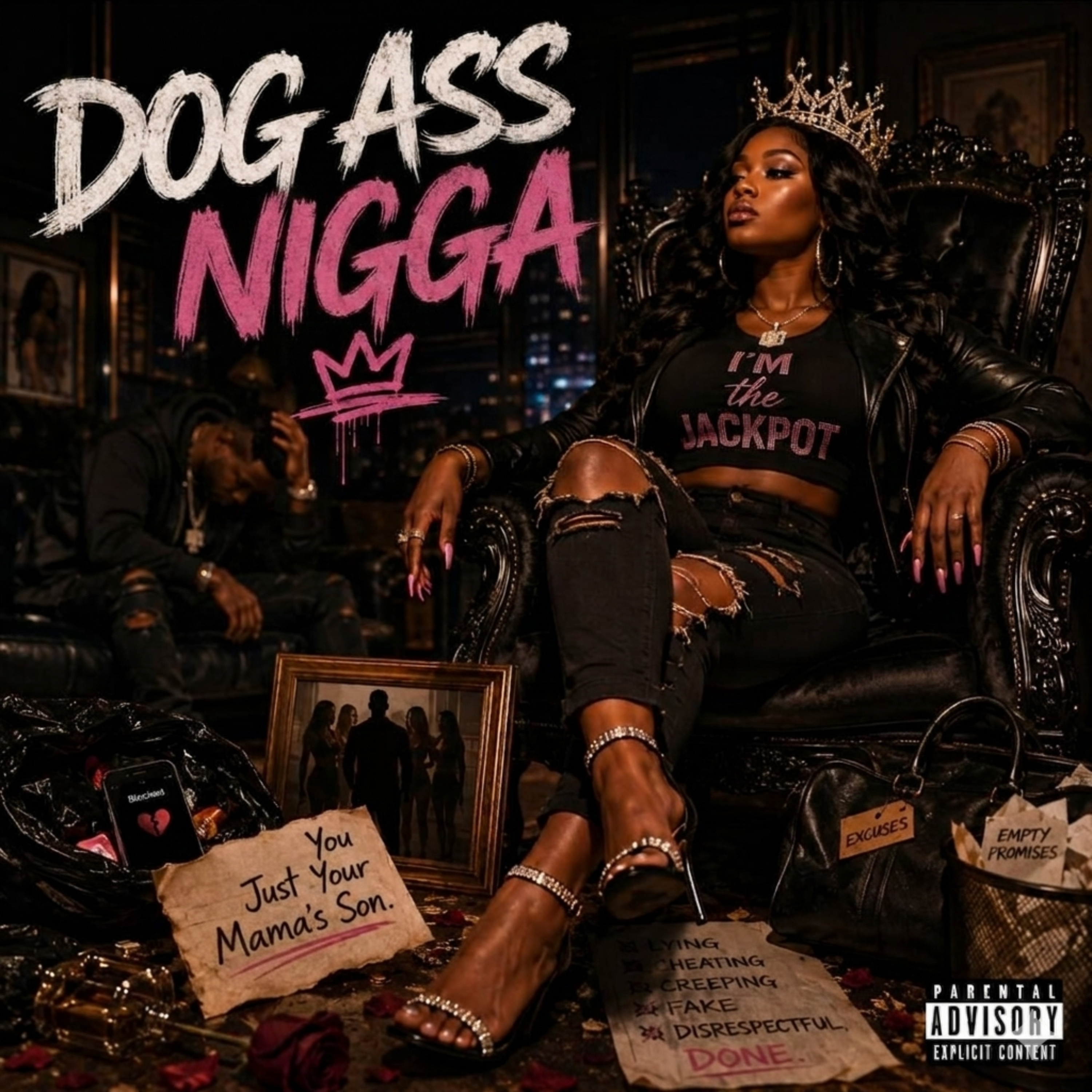 DOG ASS NIGGA by Shandrea Miles cover art