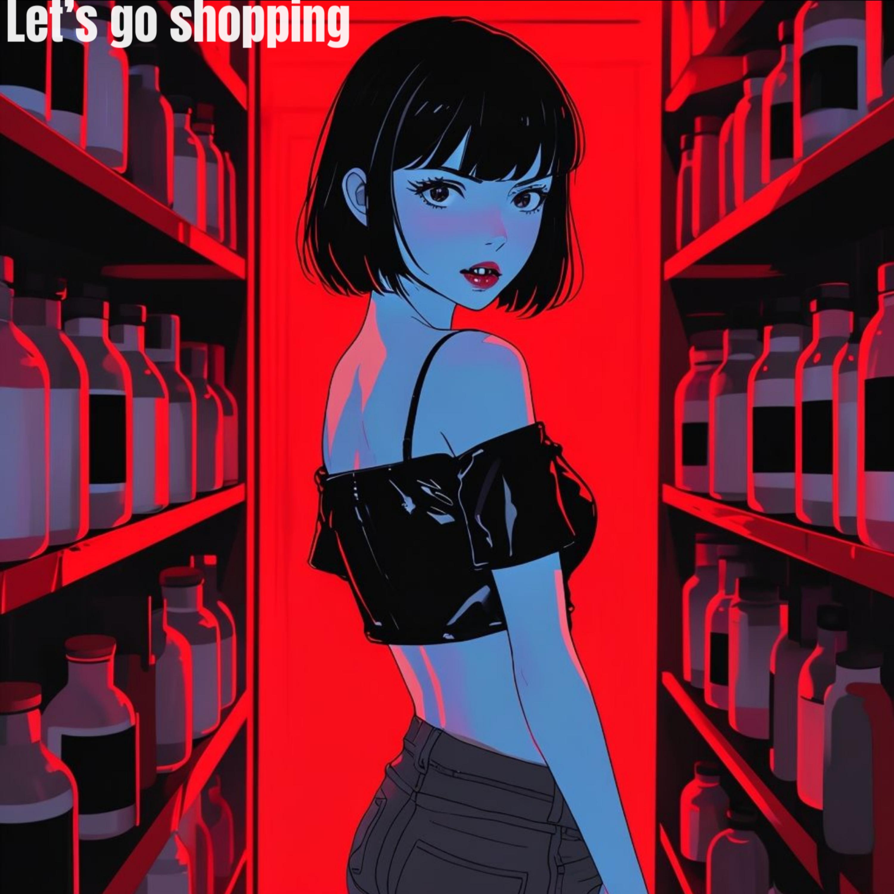Let’s go shopping artwork